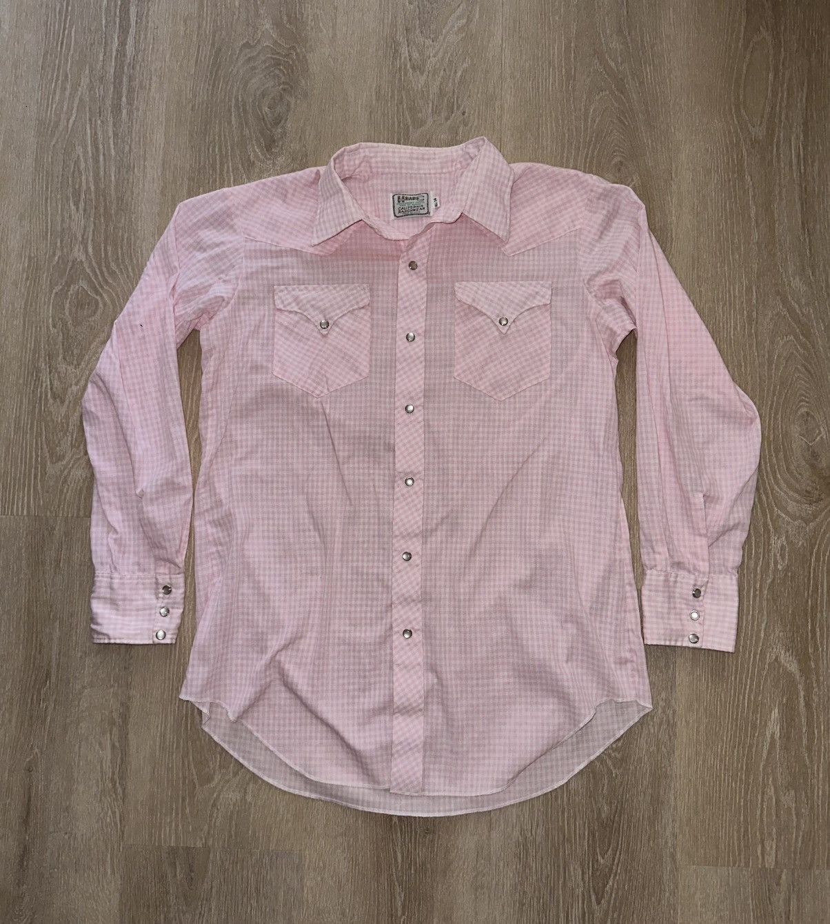 Vintage Vintage 70’s H Bar C Western Pearl Snap Button Up Size US L / EU 52-54 / 3 - 1 Thumbnail