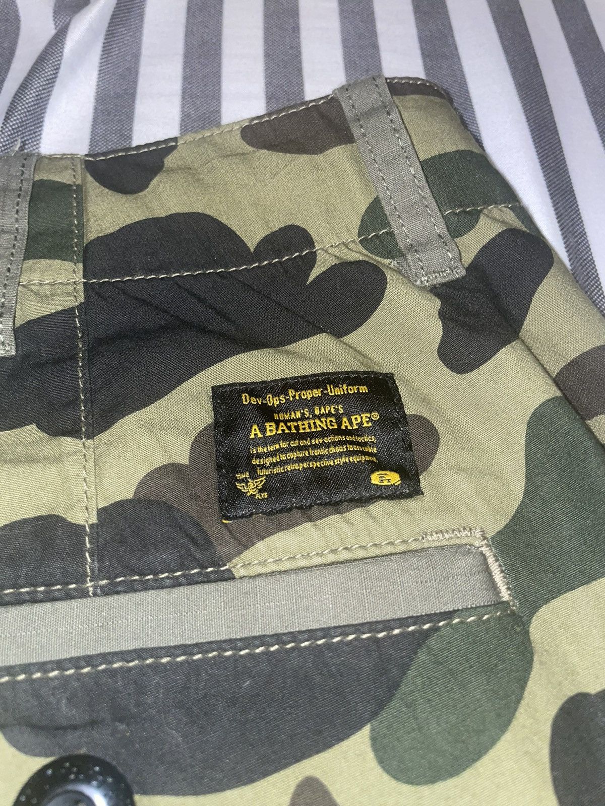 Bape Bape camo cargo shorts Size US 32 / EU 48 - 6 Thumbnail