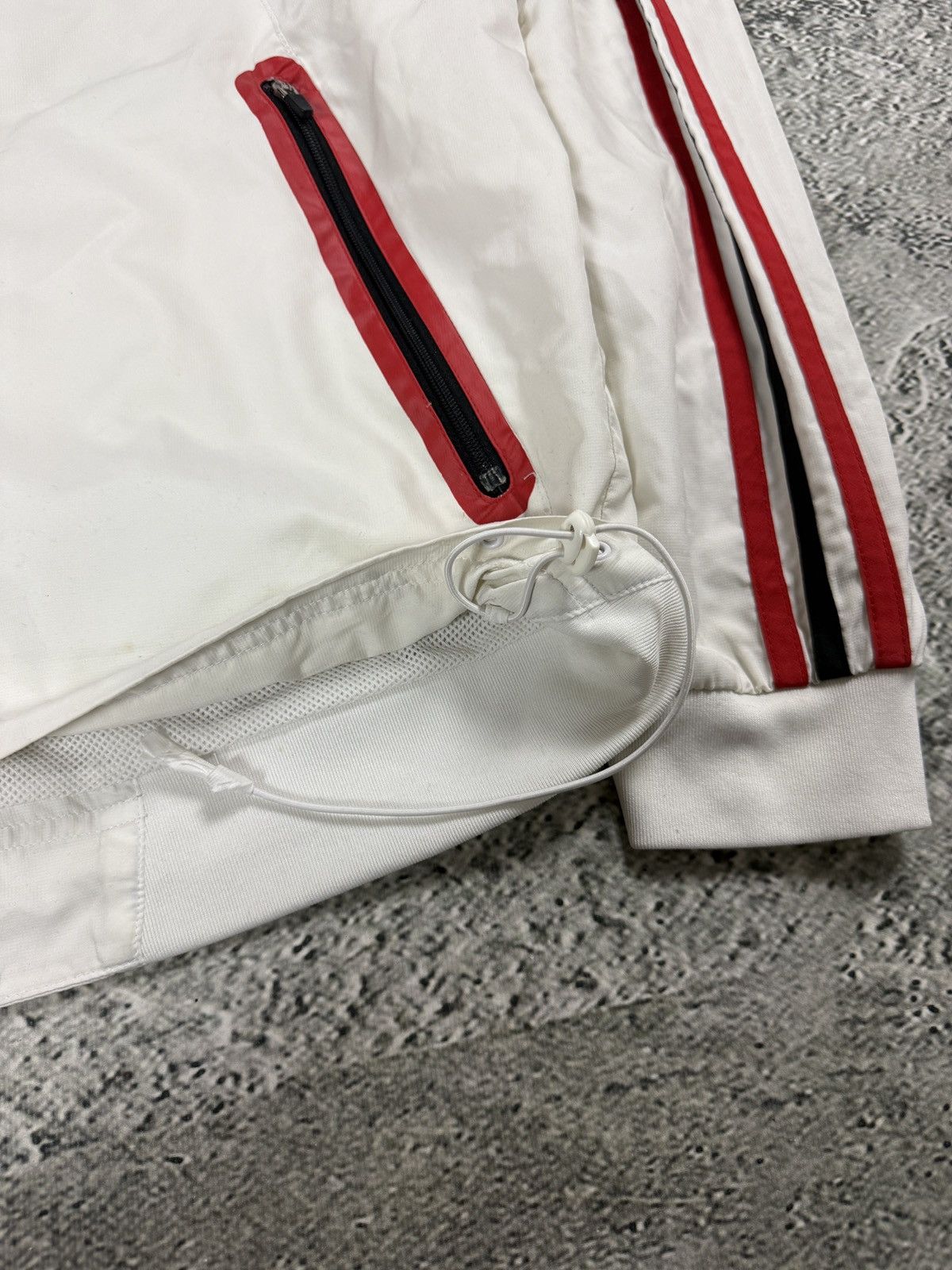 AC Milan Adidas tracksuit white Champions League