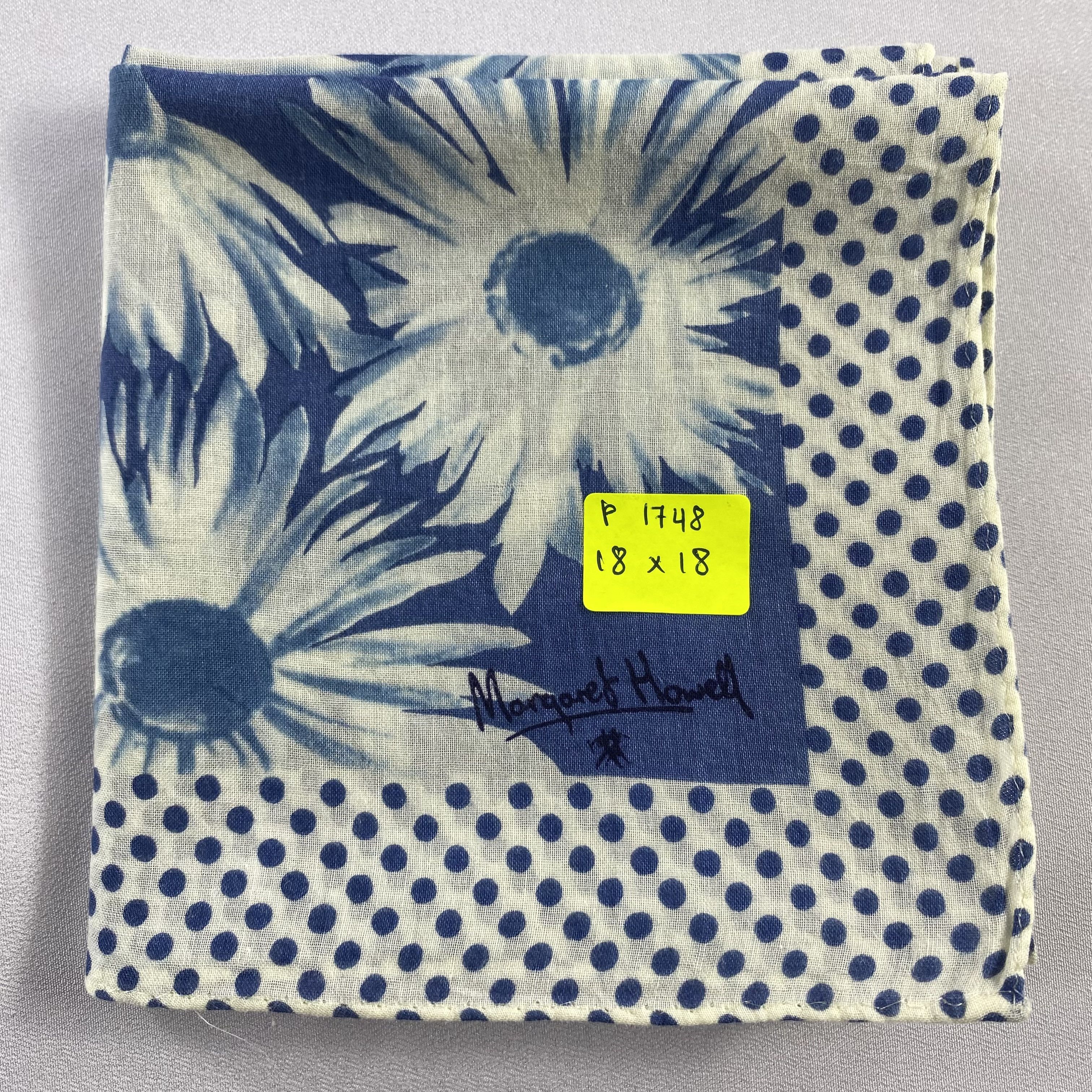 Margaret Howell × Vintage Margaret Howell Bandana/ Handkerchief / Neckerchief-P1748 Size ONE SIZE - 5 Thumbnail