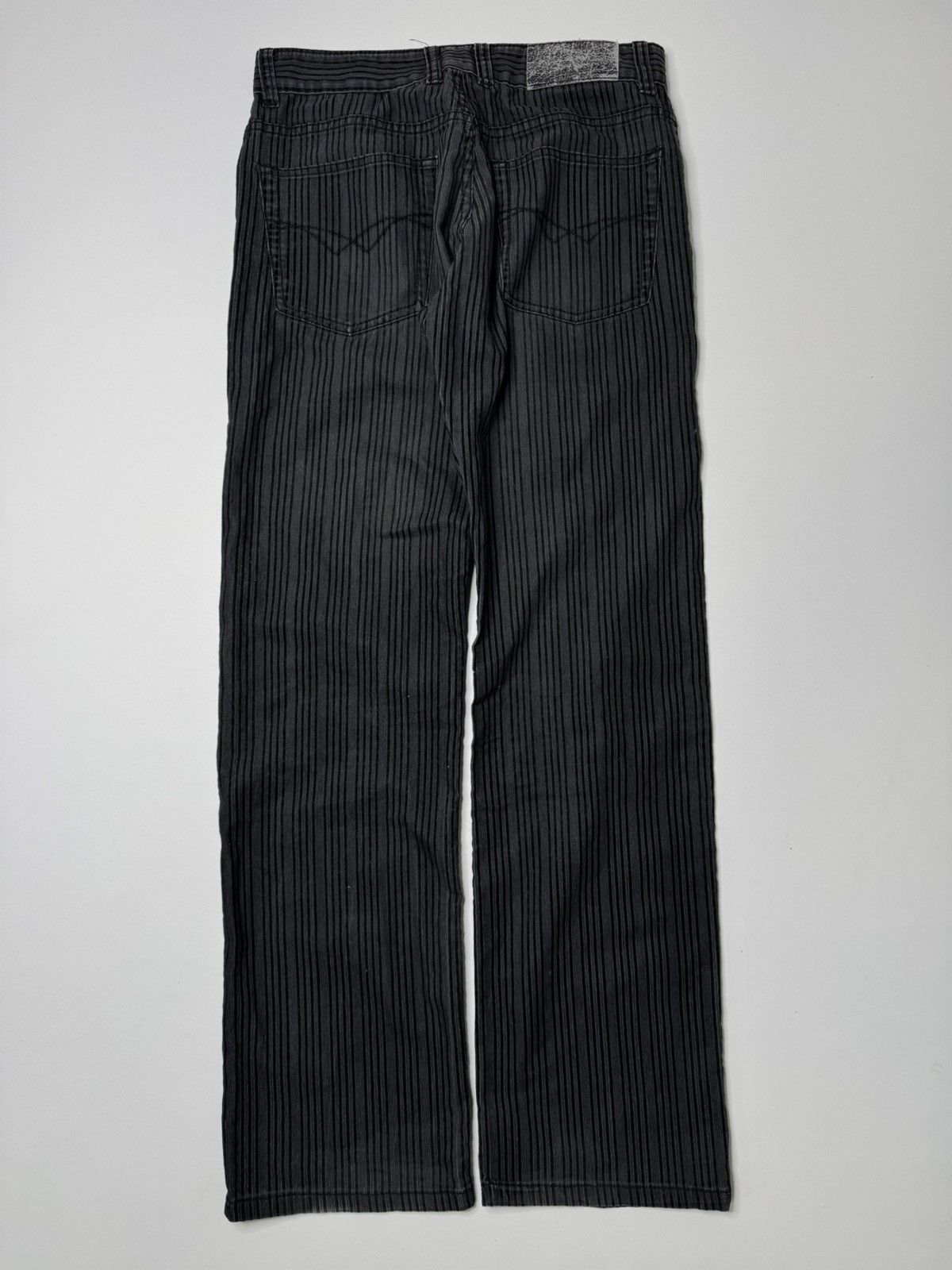 Vintage Vintage avant garde striped jeans if6was9 l.g.b swag archive Size US 32 / EU 48 - 2 Thumbnail