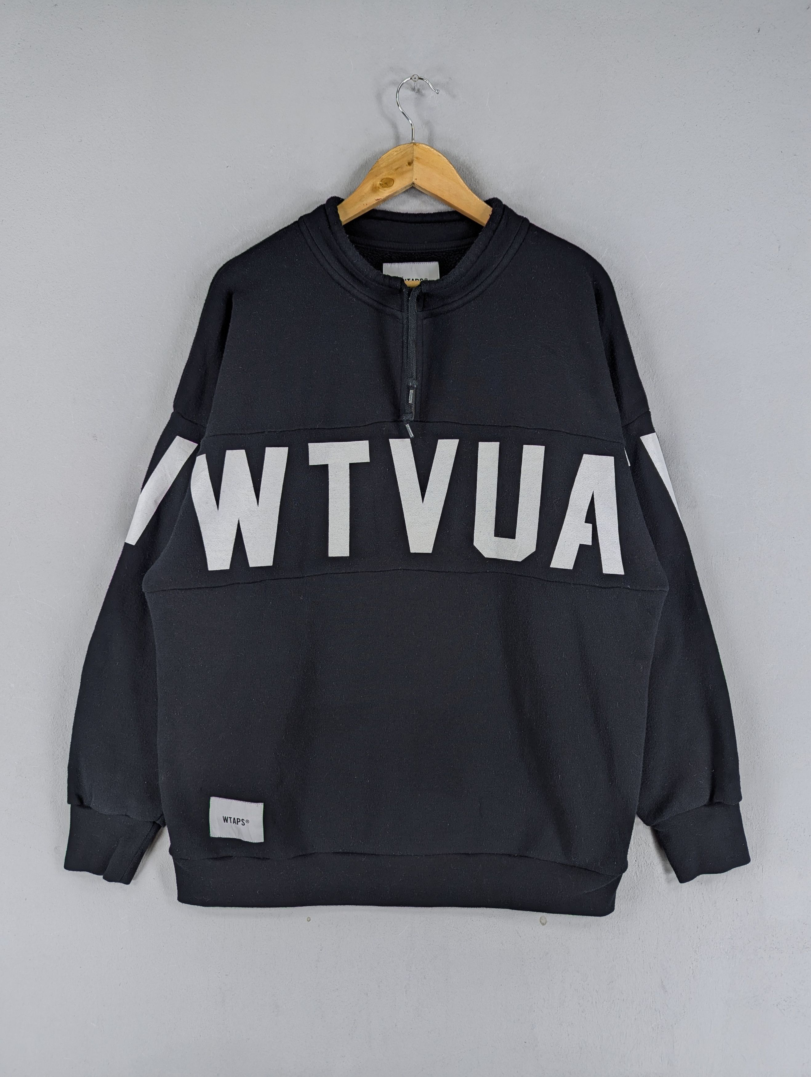 Wtaps Visual Up Armored Halfzipper Sweatshirt
