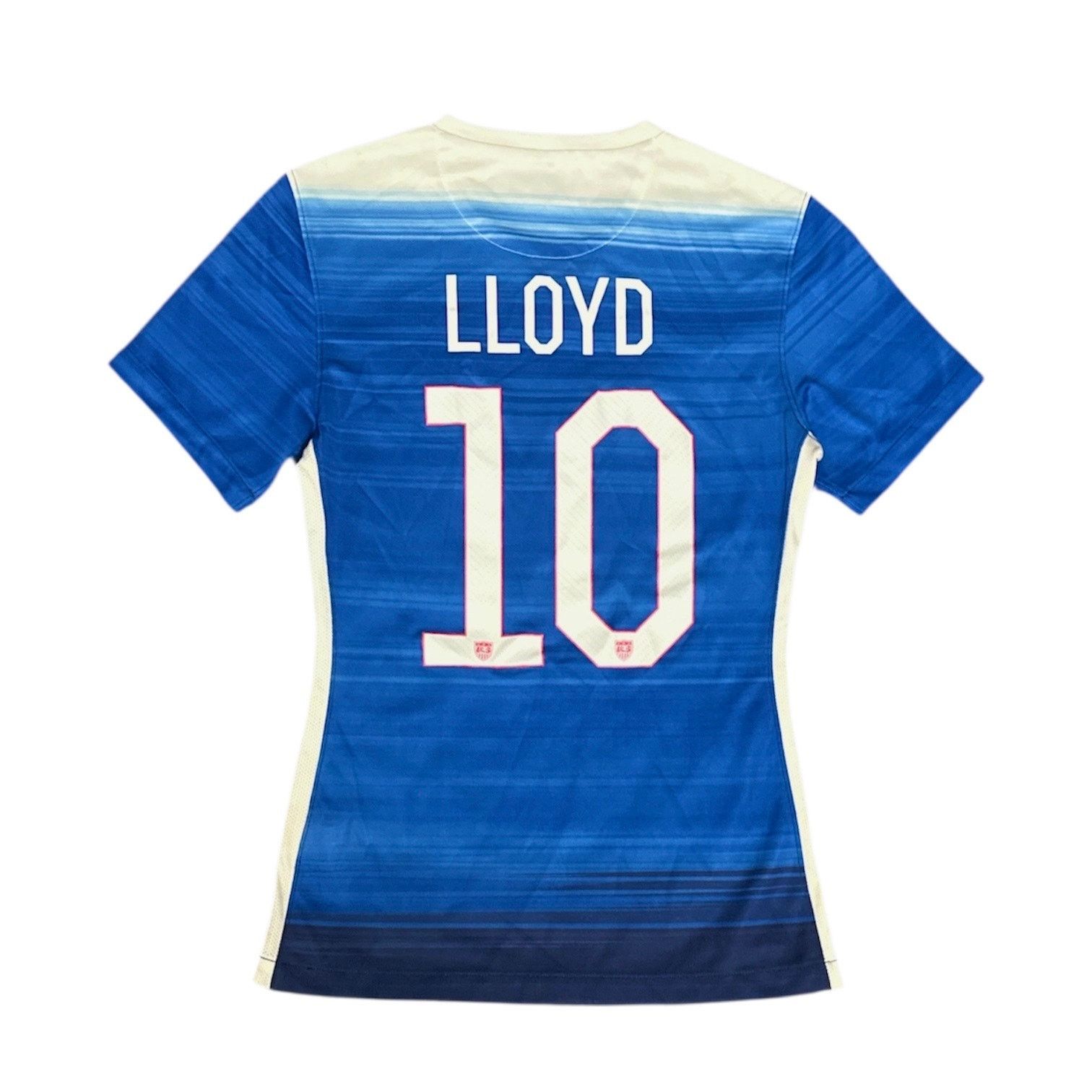 Nike 2015 Nike USA National Womens Soccer Team Jersey 10 Lloyd Size XS / US 0-2 / IT 36-38 - 2 Thumbnail