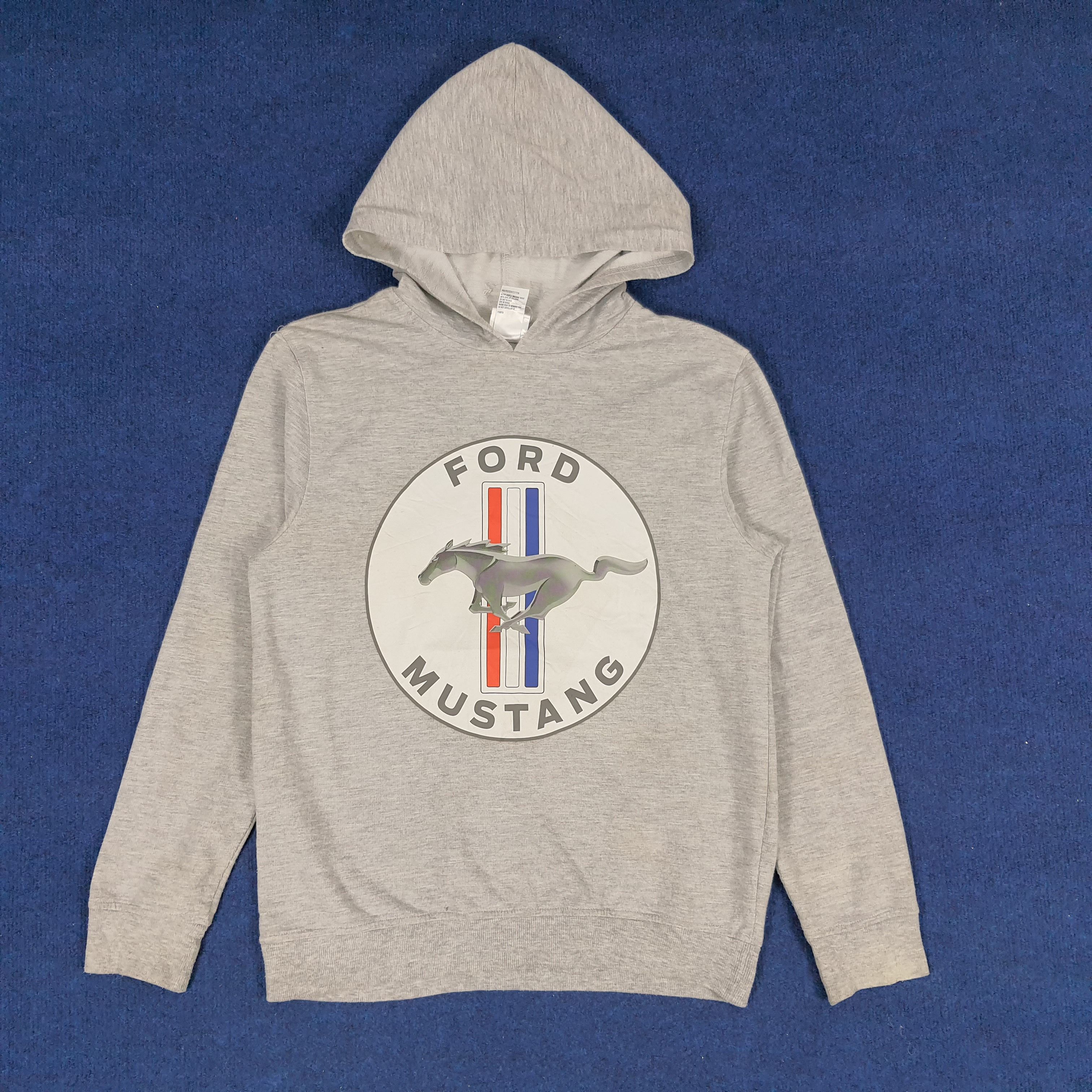 Ford × Vintage Vintage Ford Mustang Motorsports Big Logo Hoodies Size US XS / EU 42 / 0 - 1 Thumbnail