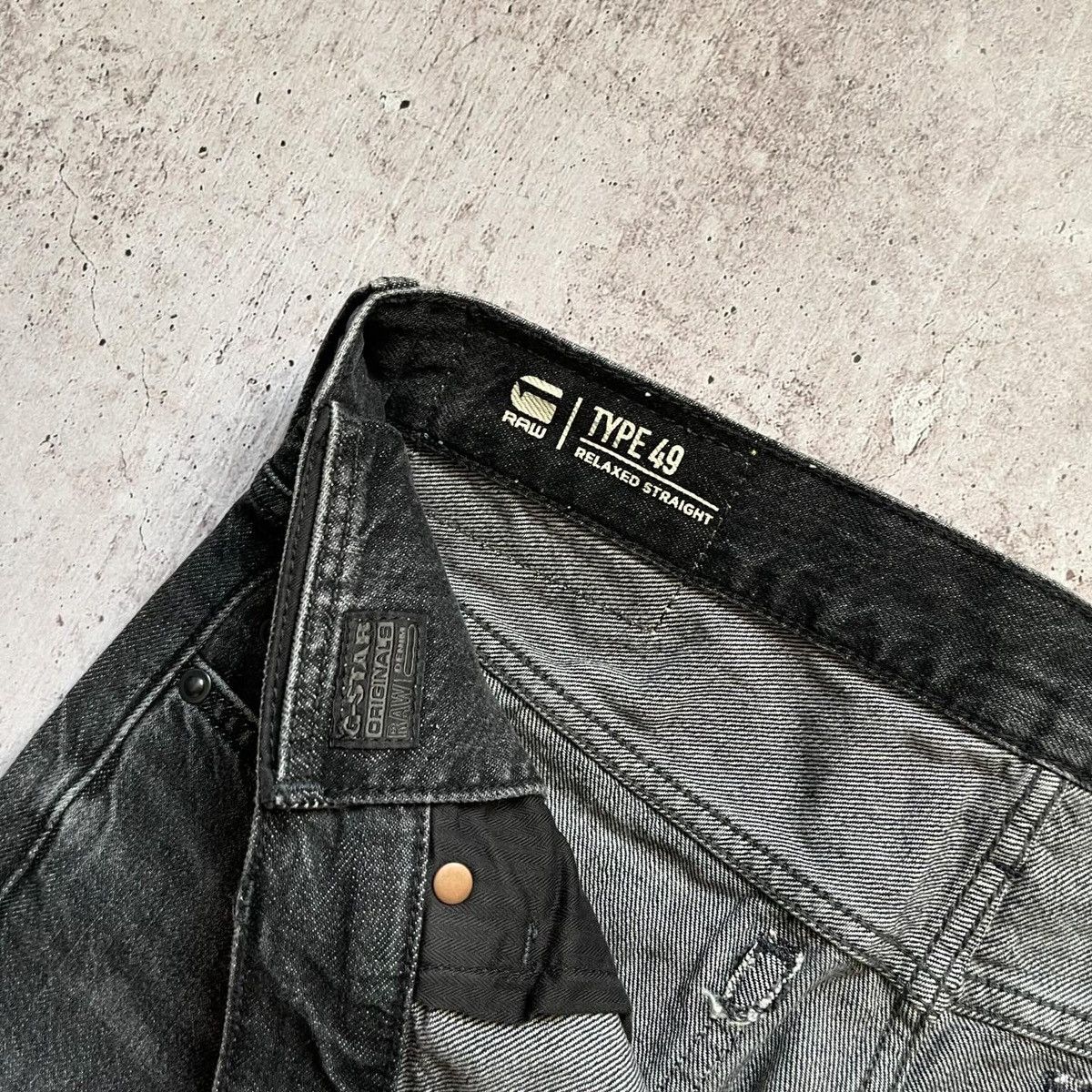 G-Star Gstar Raw Type 49 Relaxed Straight premium Japanese fabric Size US 34 / EU 50 - 9 Thumbnail