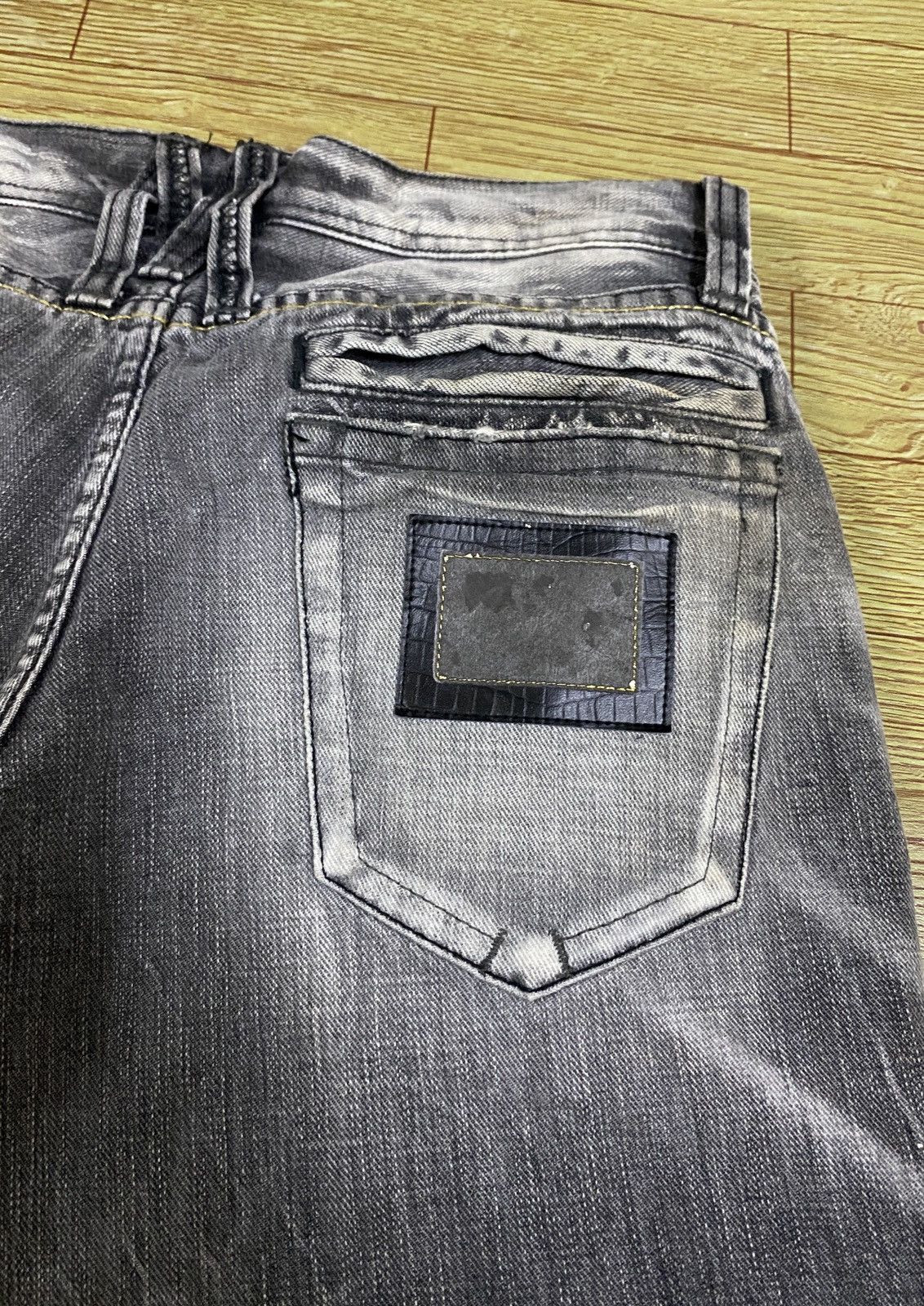 Murder License Very Rare Vintage Japanese Brand Murder License Jeans 1990s Size US 32 / EU 48 - 7 Thumbnail