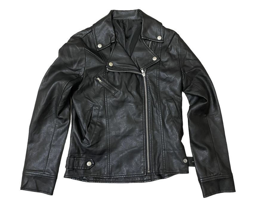 Japanese Brand Emoda Double Collar Leather Jacket Design by Mark