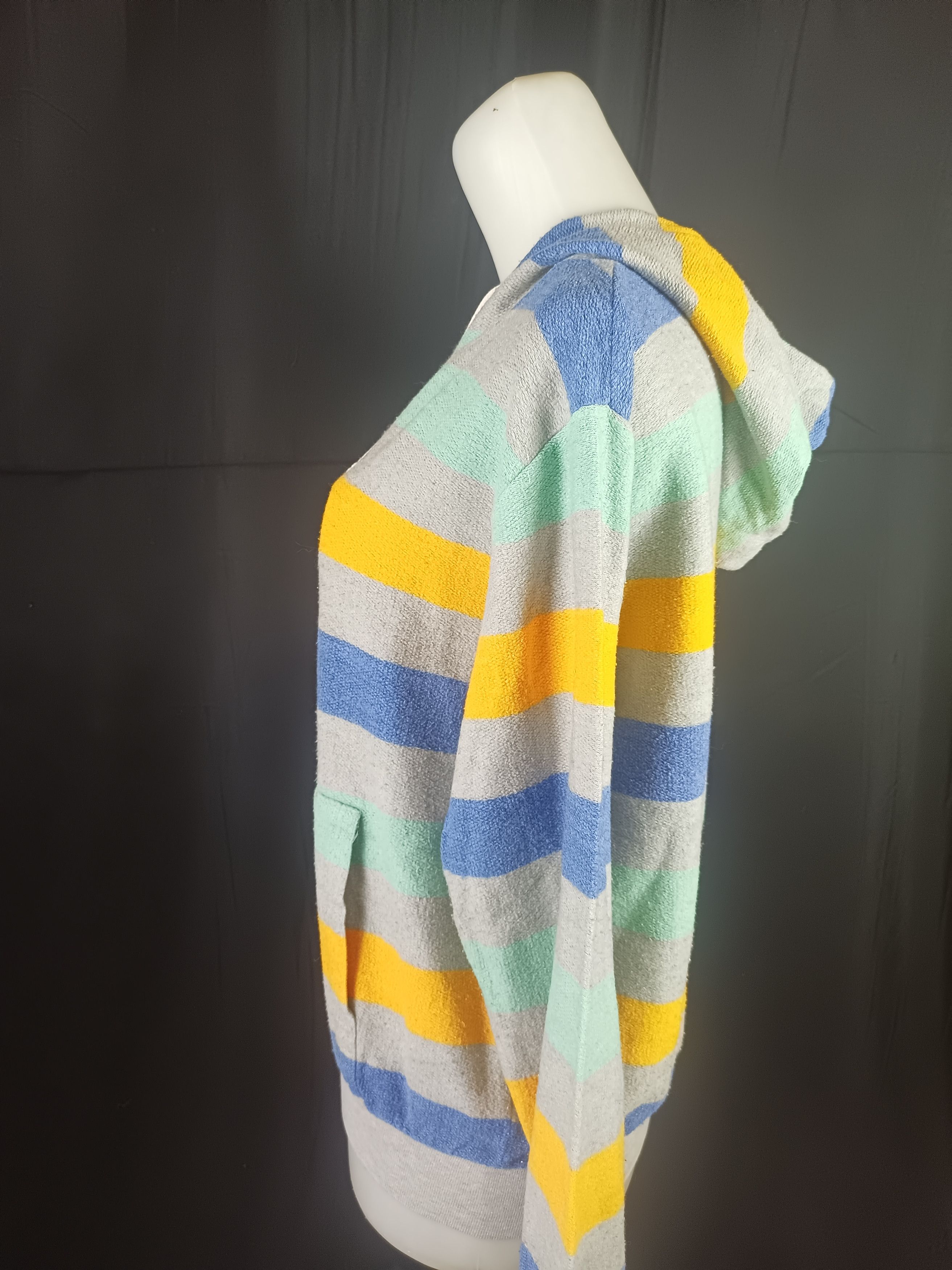 If Six Was Nine × Japanese Brand STOCKMAN Striped Hoodie Multicolor Size M / US 6-8 / IT 42-44 - 14 Thumbnail