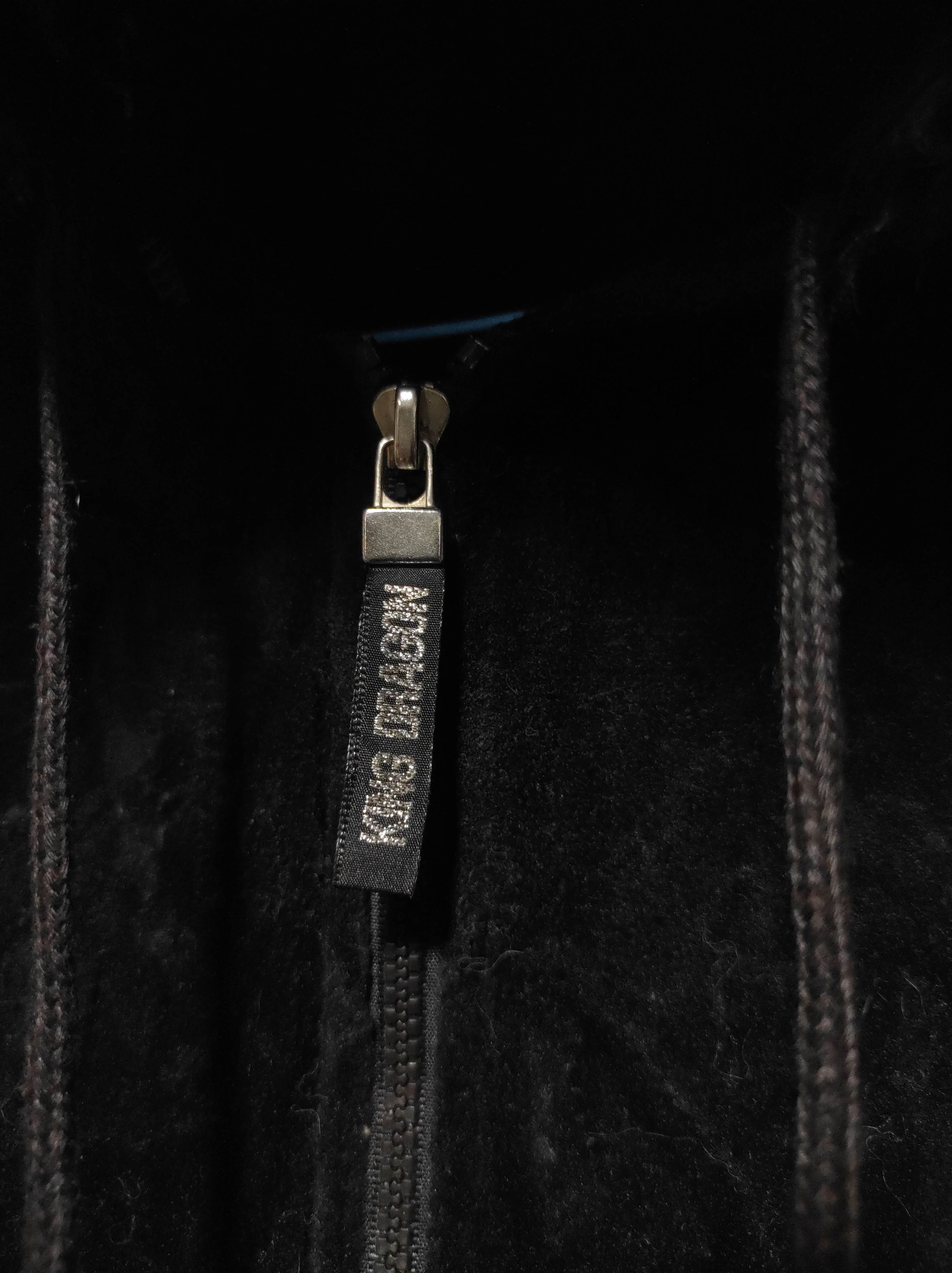 Hysteric Glamour King Dragon Velvet Zip Fur Hoodie Vest LGB style Size US L / EU 52-54 / 3 - 4 Thumbnail