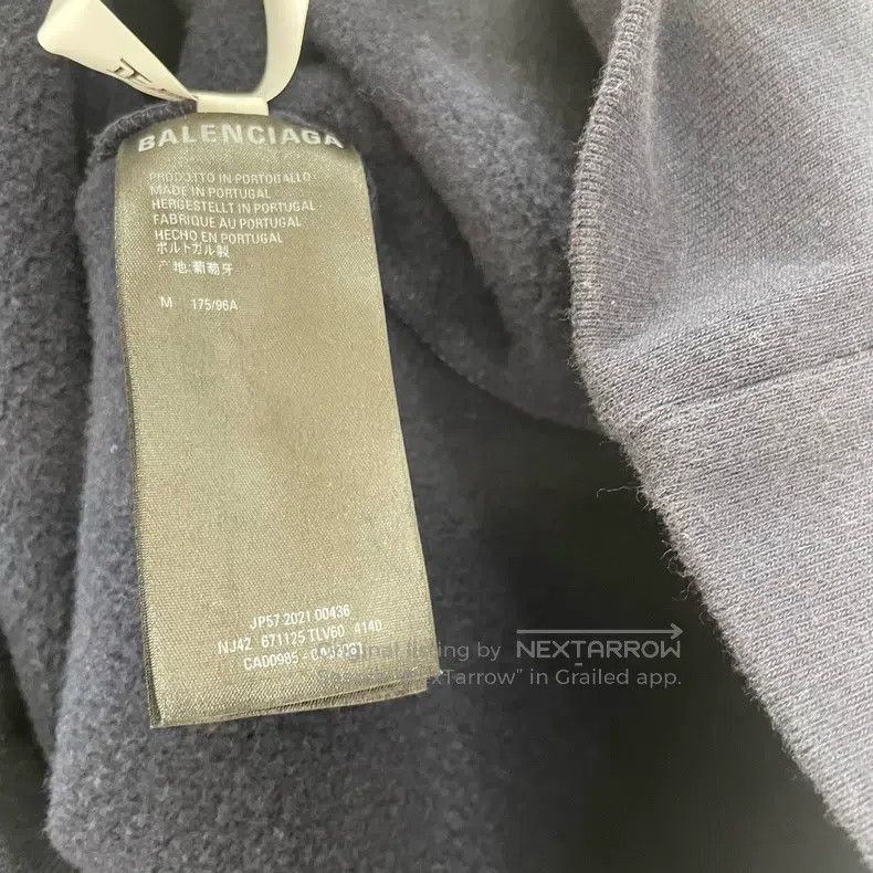 Other Balenciaga Chest Embroidered Logo Sweatshirt Size US M / EU 48-50 / 2 - 3 Thumbnail