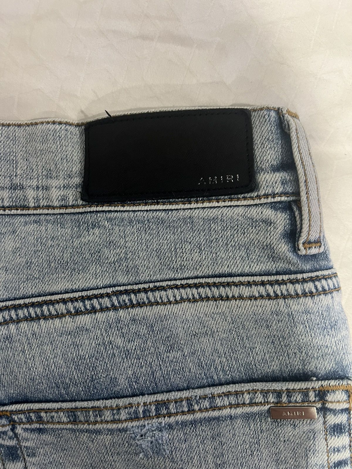 Amiri Amiri Paisley Patch jeans multi color blue Size US 34 / EU 50 - 3 Thumbnail