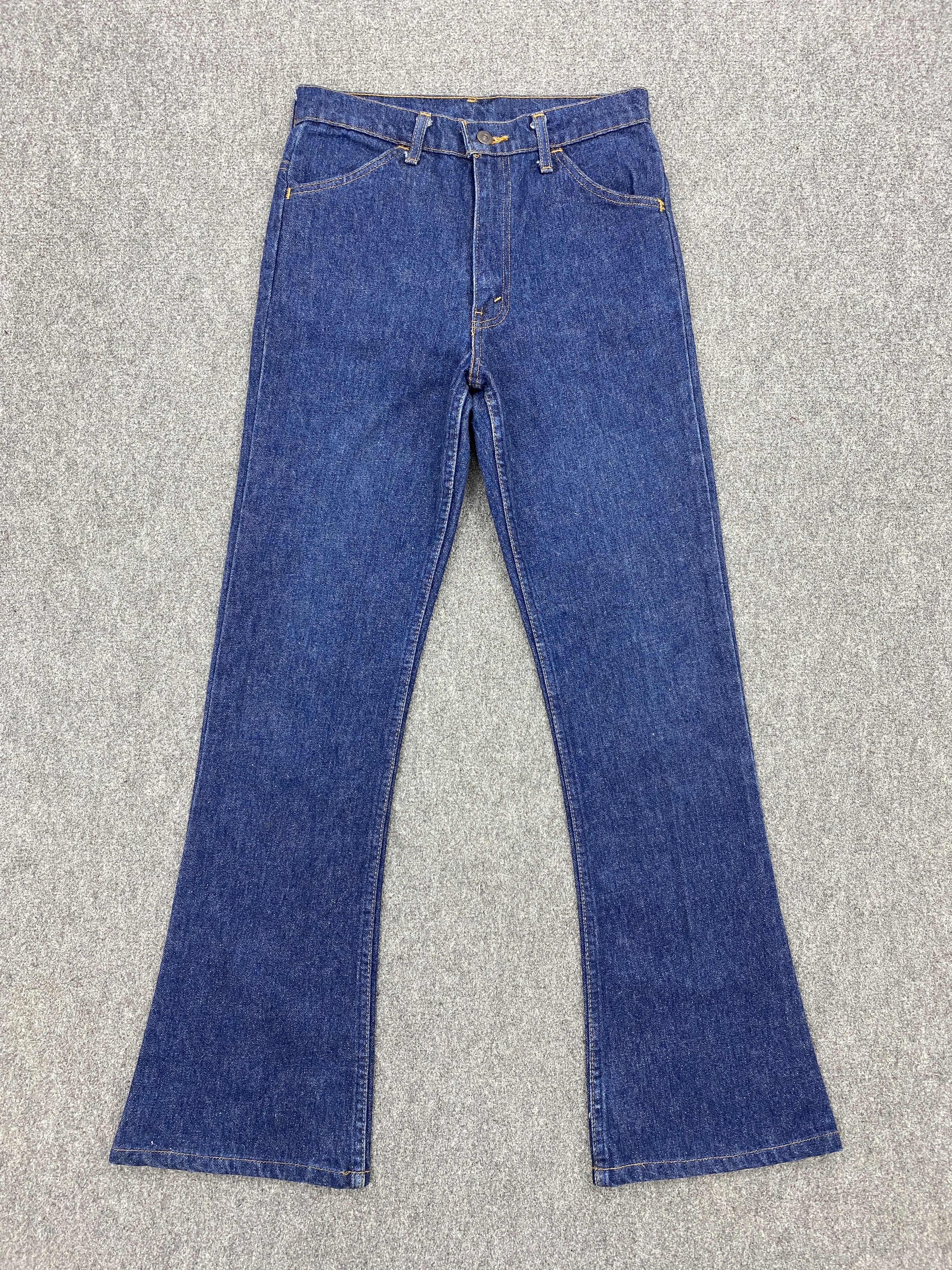image of 90's Levis 646 Orange Tab Bootcut Blue Denim, Men's (Size 26)