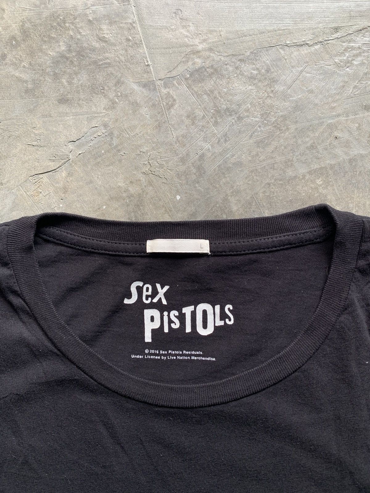 Band Tees × Vintage SEX PISTOLS UK FLAG TSHIRT Size US L / EU 52-54 / 3 - 5 Thumbnail