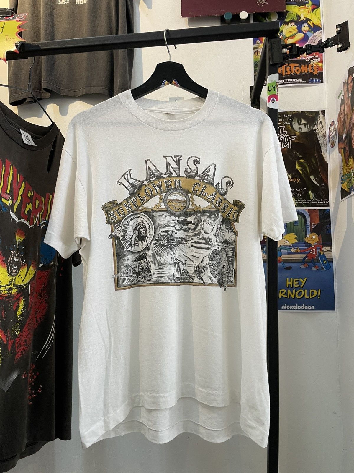 Vintage Rare Sunflower classic Size US XL / EU 56 / 4 - 2 Thumbnail