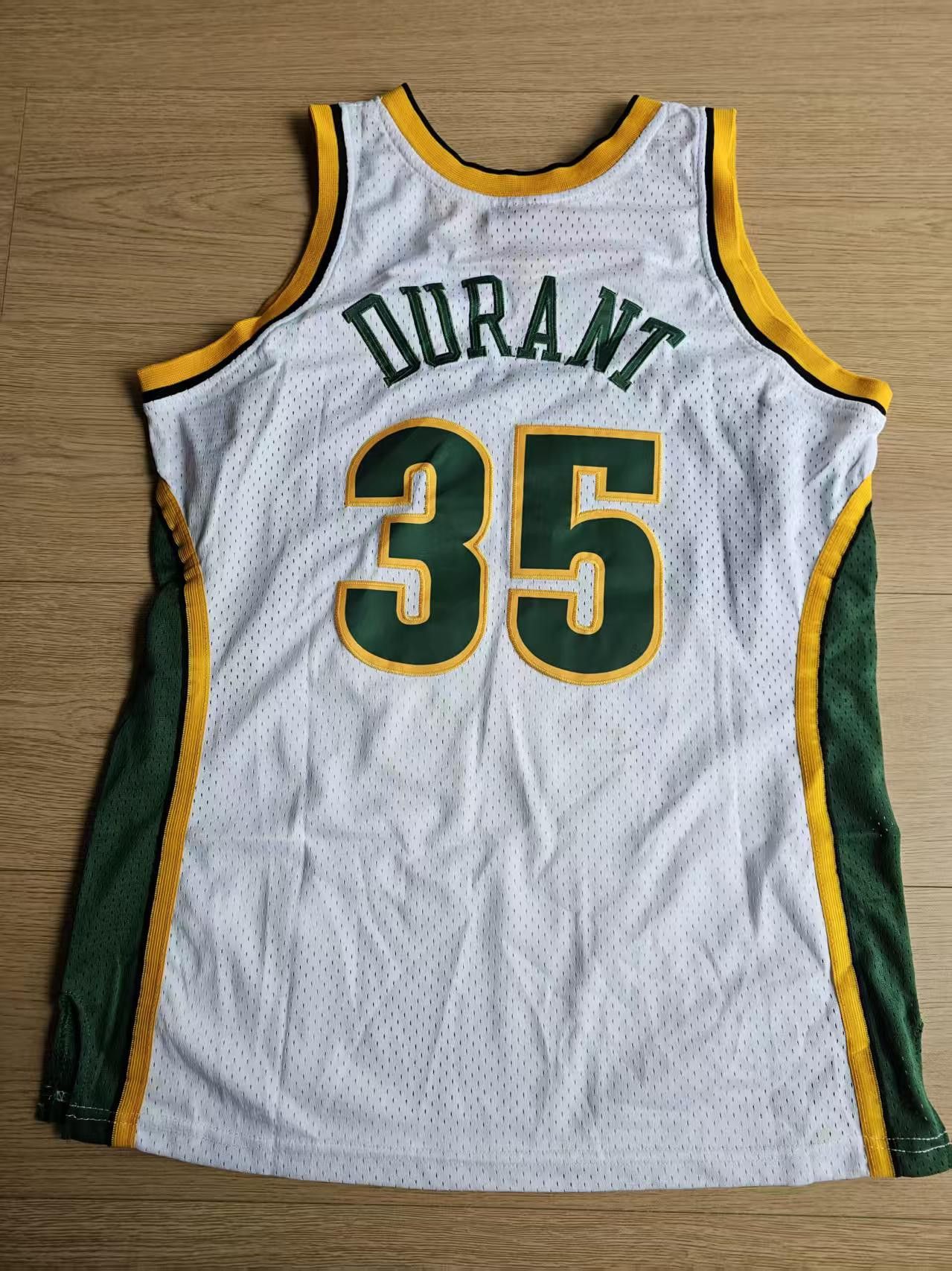 NBA Seattle SuperSonics #35 Kevin Durant Jersey Size US XL / EU 56 / 4 - 2 Thumbnail