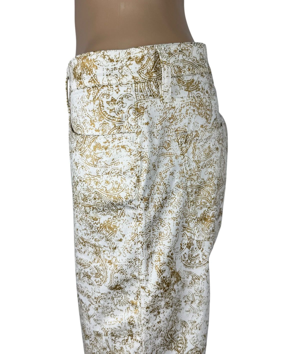 Lauren Ralph Lauren Lauren Ralph Lauren Chino Pants Gold Paisley Printed size 10 Size 32" / US 10 / IT 46 - 5 Thumbnail