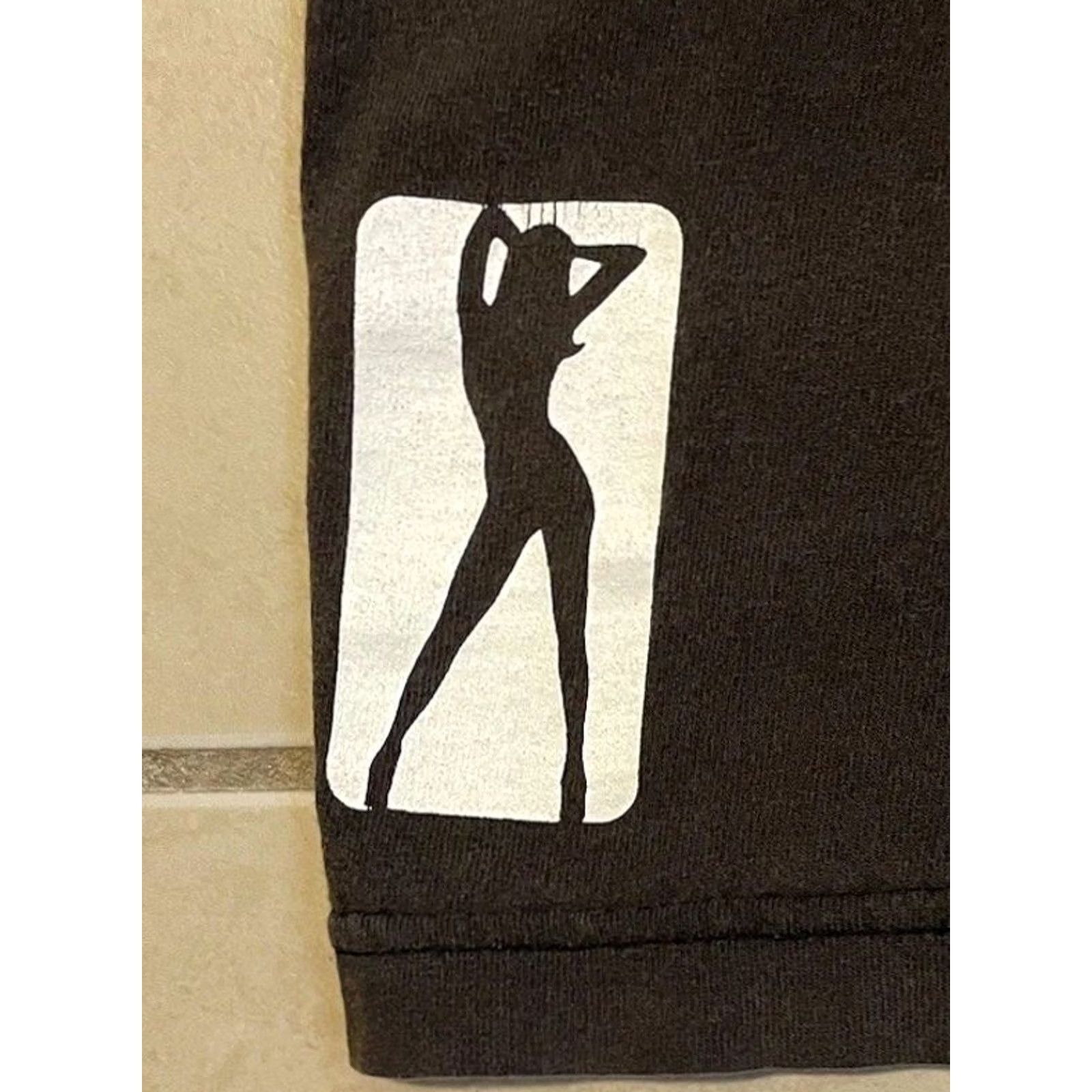 Vintage VINTAGE Hustler Shut Up & Ride Shirt 3X Biker Grunge Sex Stripper 90s Black Mens Size US XXL / EU 58 / 5 - 4 Thumbnail