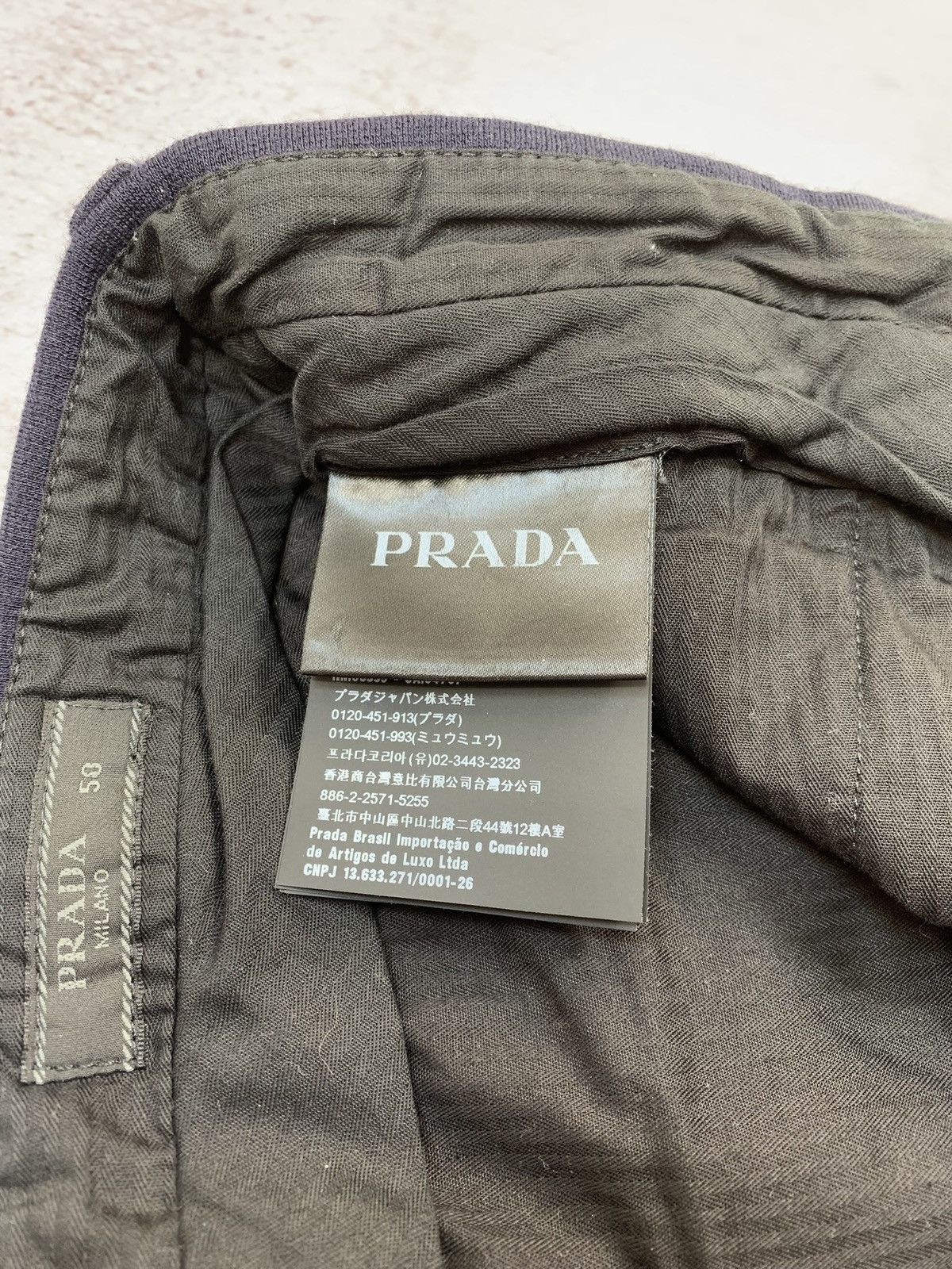 Prada PRADA VIRGIN WOOL PANTS A/W 2019 Size US 34 / EU 50 - 12 Thumbnail