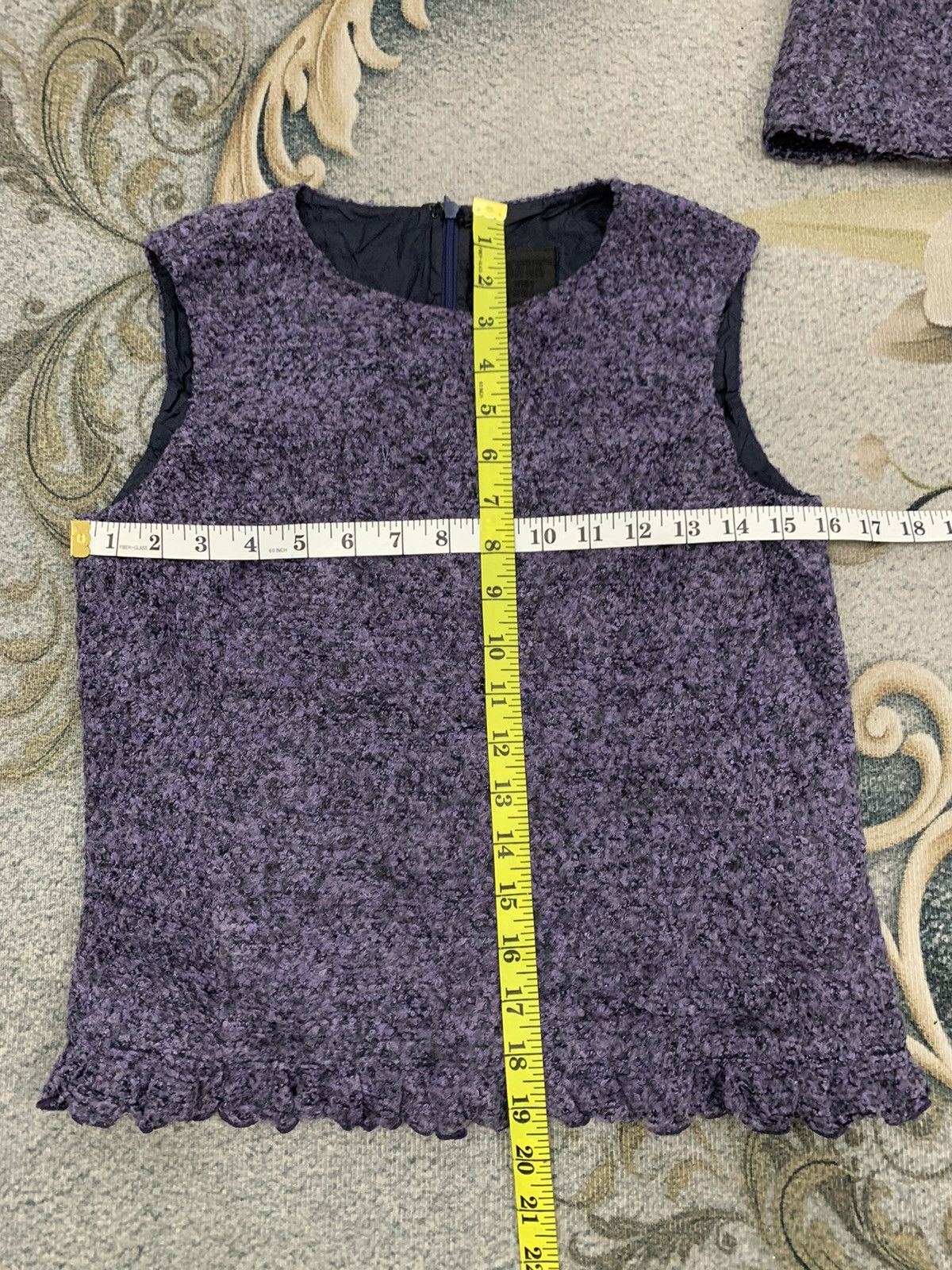 Anna Sui Anna Sui Set Suit Sleeveless Top & Skirt Made in Usa Size XS / US 0-2 / IT 36-38 - 6 Thumbnail