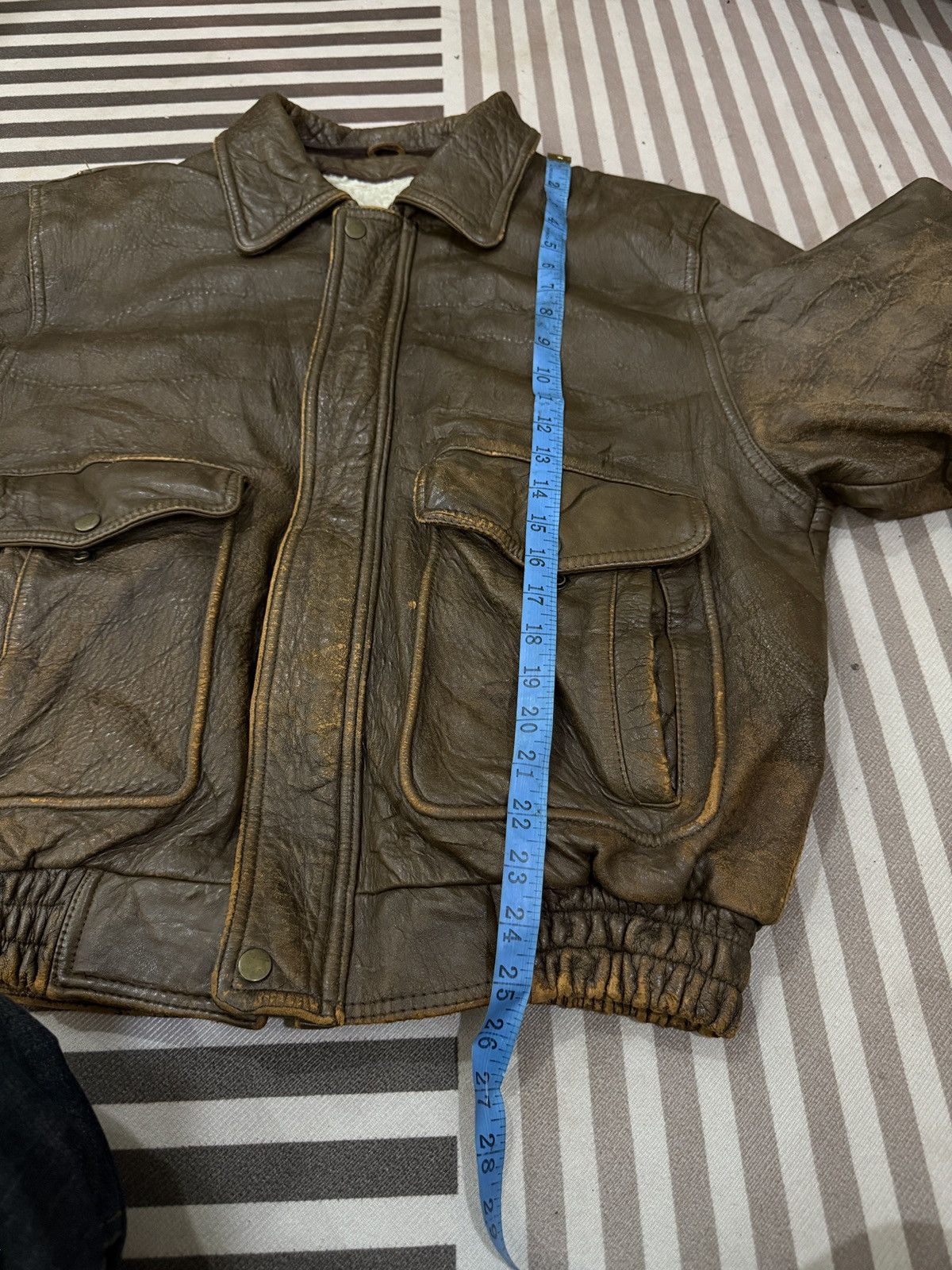 Genuine Leather 🔥🔥🔥ARCHIVE VINTAGE URBAN EXPRESS A2 LEATHER JACKET Size US M / EU 48-50 / 2 - 23 Thumbnail