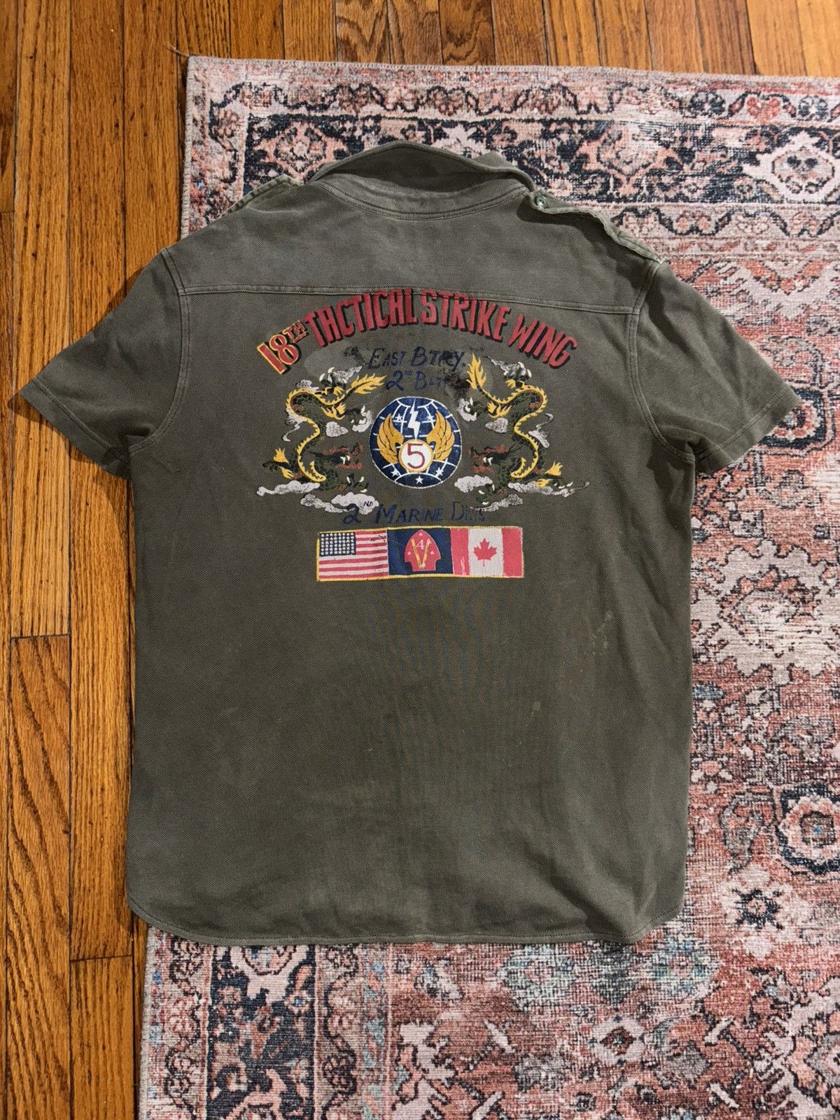 Polo Ralph Lauren Polo Ralph Lauren military button up Size US M / EU 48-50 / 2 - 4 Thumbnail