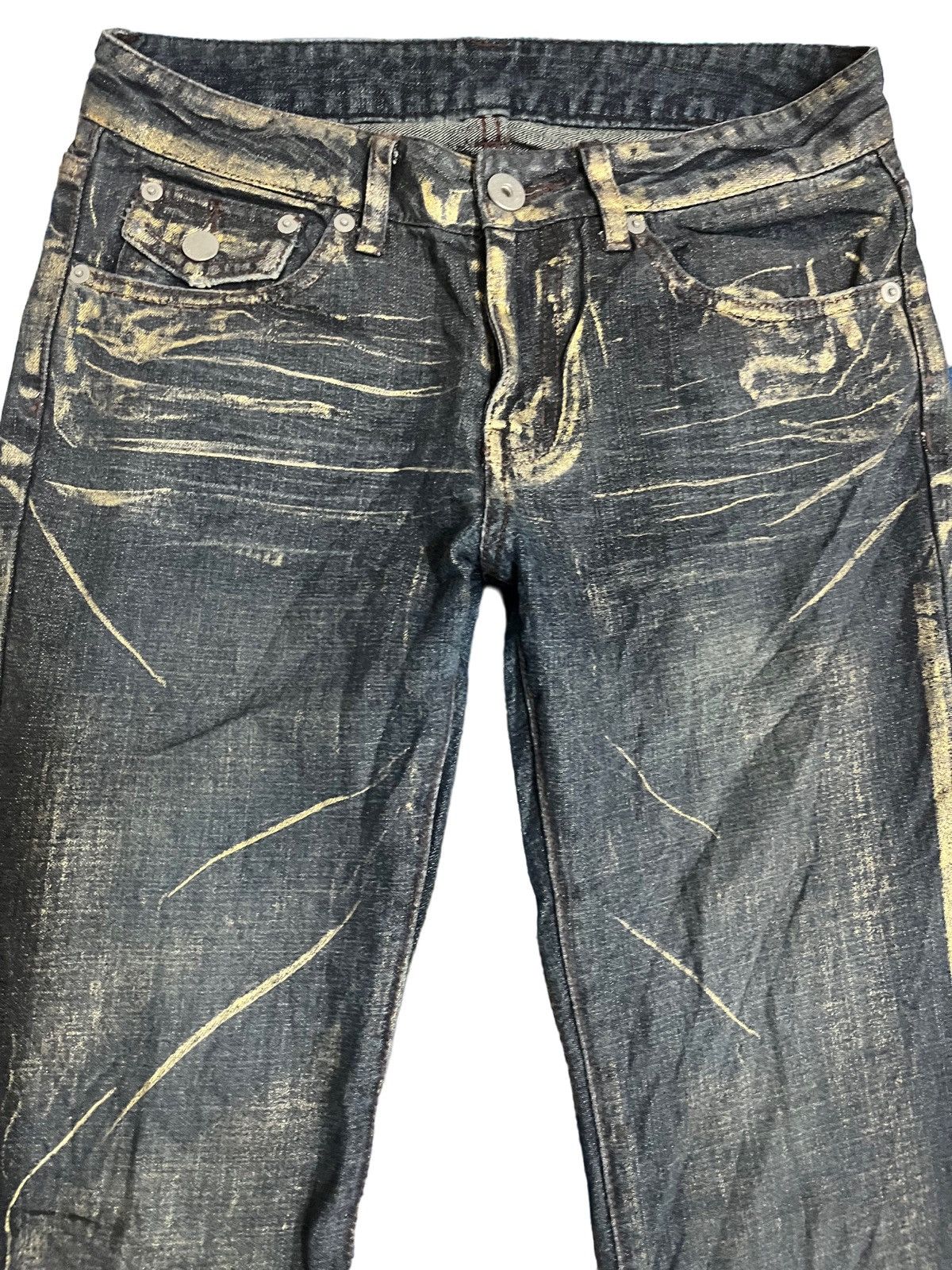 Comme Ca Ism Comme Ca Ism Flare Gold Jeans Size US 30 / EU 46 - 2 Thumbnail