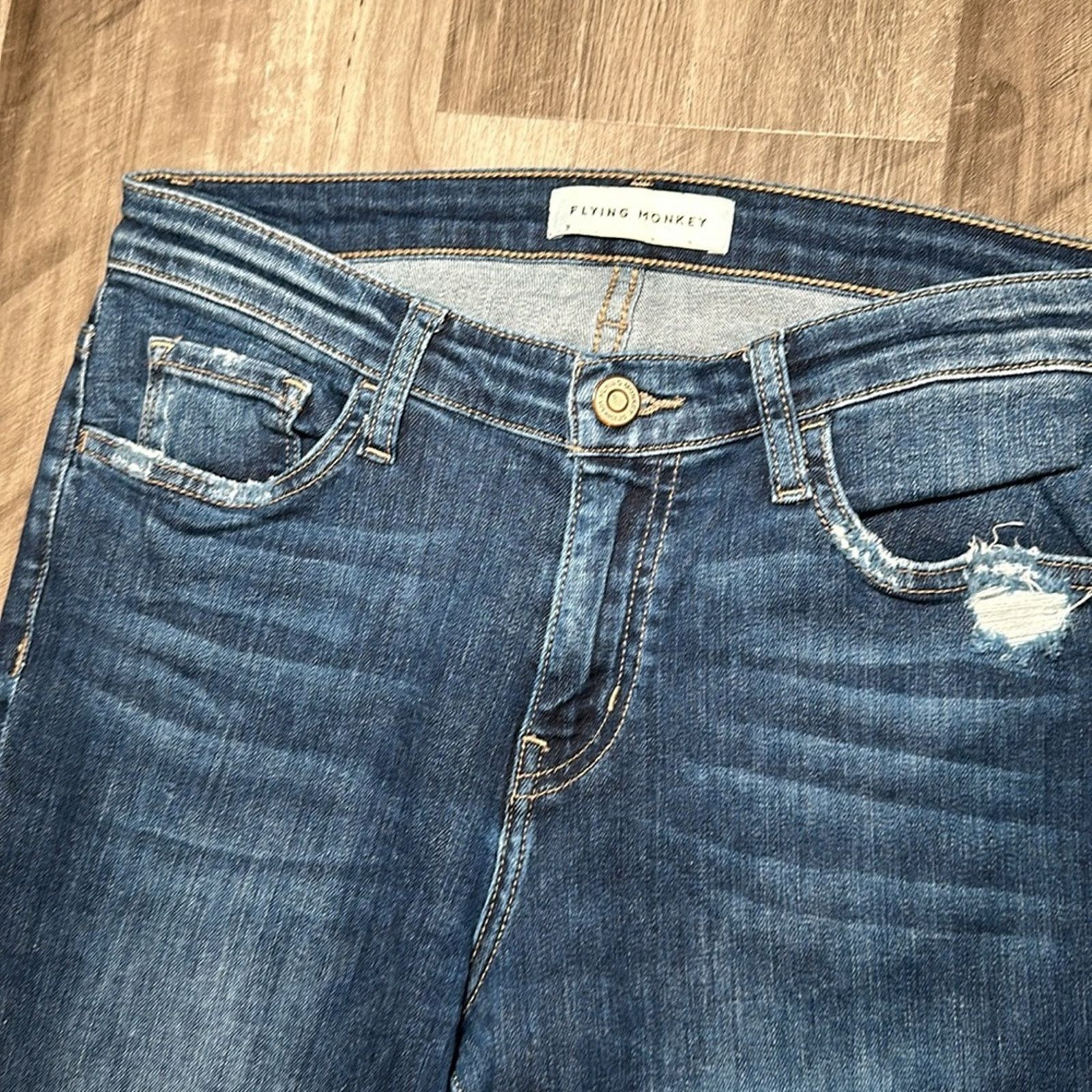 Other Flying Monkey Skinny Fit Ankle Jeans - 28 Size 28" / US 6 / IT 42 - 5 Thumbnail