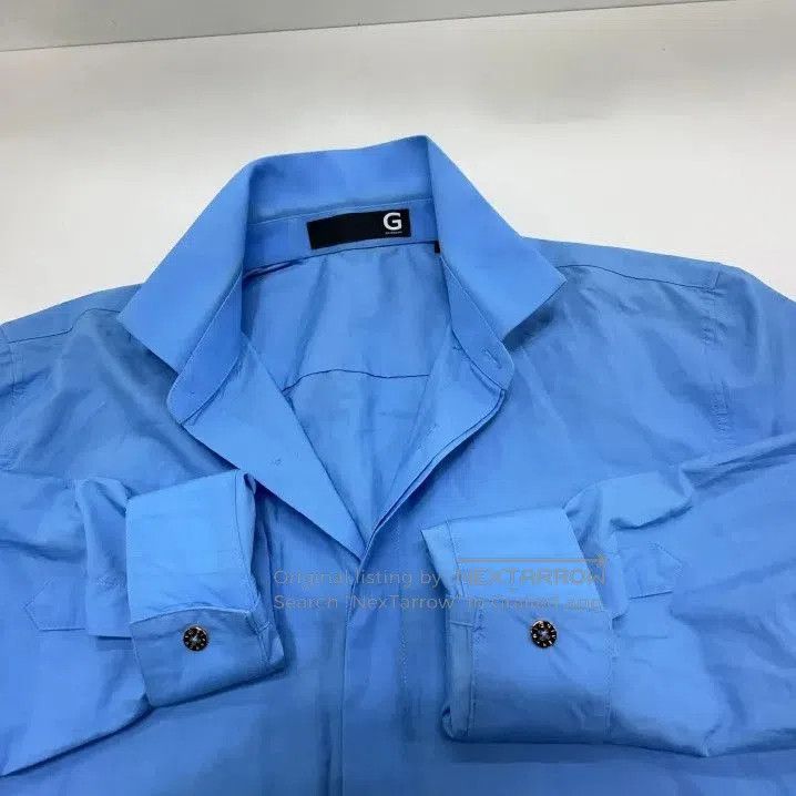 Givenchy Givenchy Men's Solid Single-Button Long-Sleeve Shirt. Size US M / EU 48-50 / 2 - 2 Thumbnail