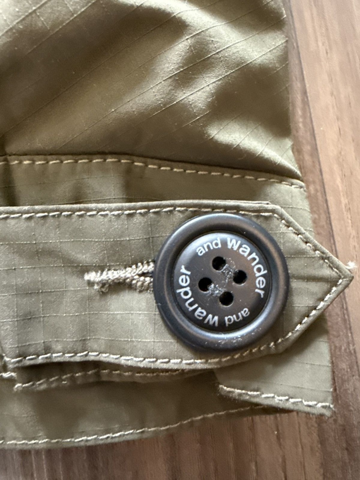 And Wander × HIDDEN and wander x Hidden NY Jacket L XL Olive Technical Parka Size US XL / EU 56 / 4 - 10 Thumbnail