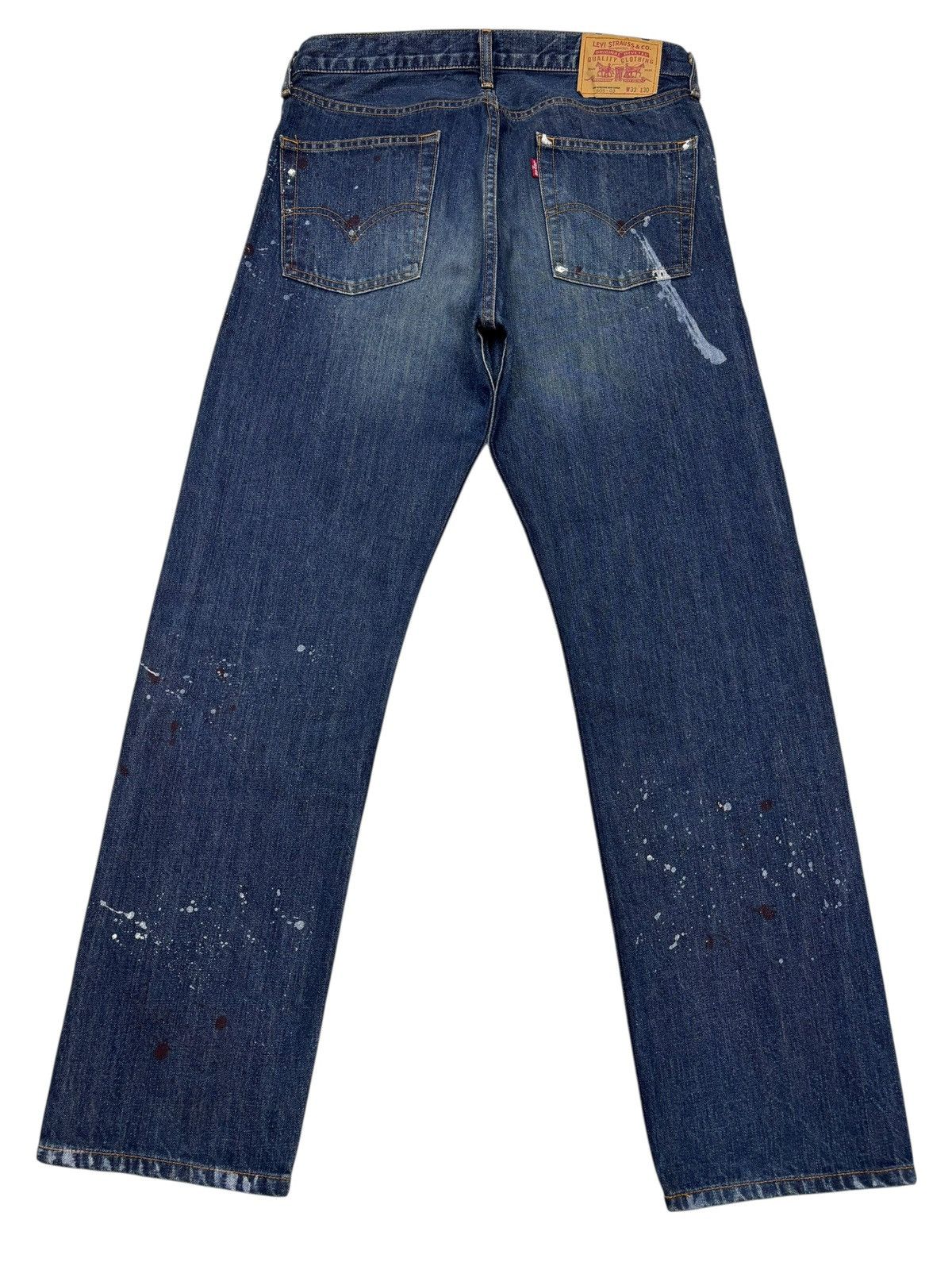 Levi's 🔥VINTAGE LEVIS 505 PAINTER JEANS DENIM JEANS Size US 33 - 2 Thumbnail