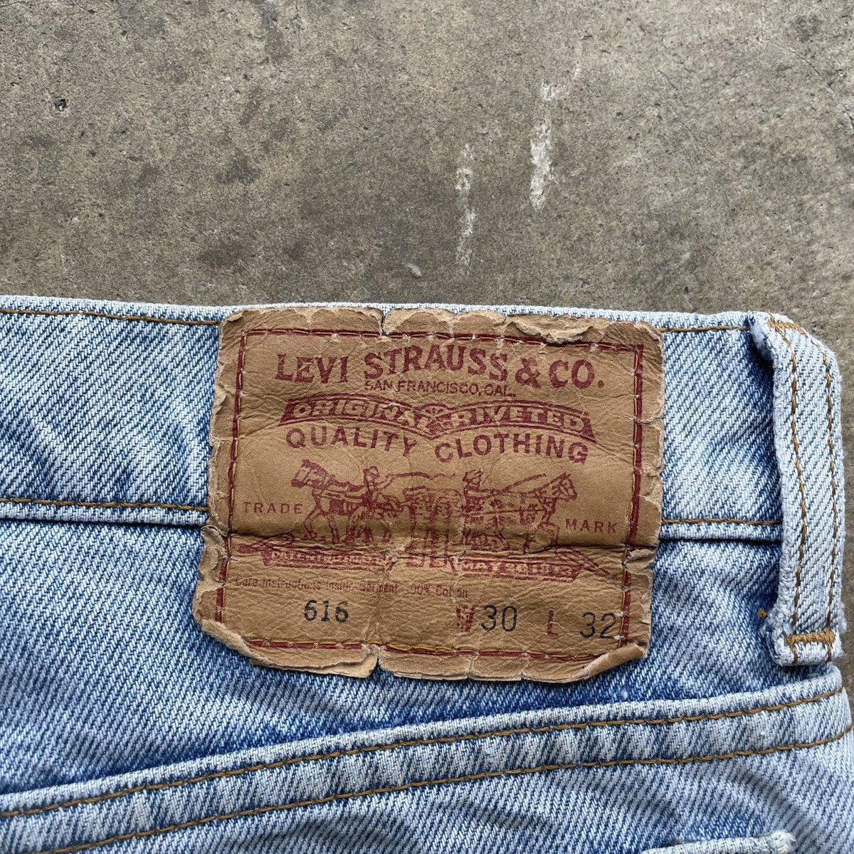 Levi's W29x31.5 Vintage Levi’s Faded Wash Jeans Skinny Denim Pants Size US 29 - 10 Thumbnail