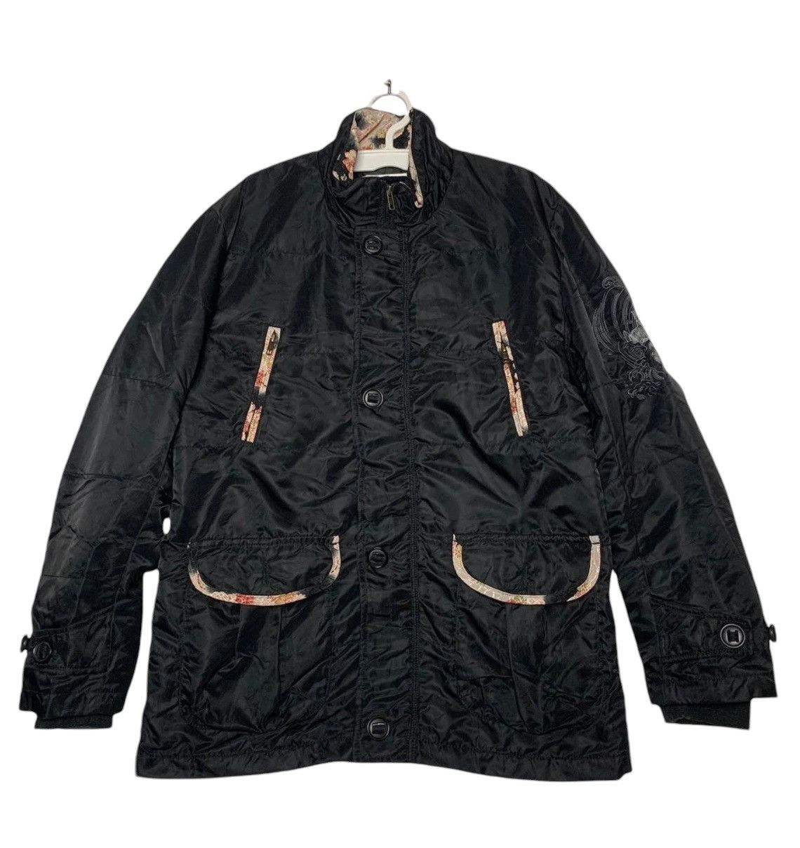 Japanese Brand Kara Kuri Tamashii Embroidered Fish Jacket Size US L / EU 52-54 / 3 - 2 Thumbnail