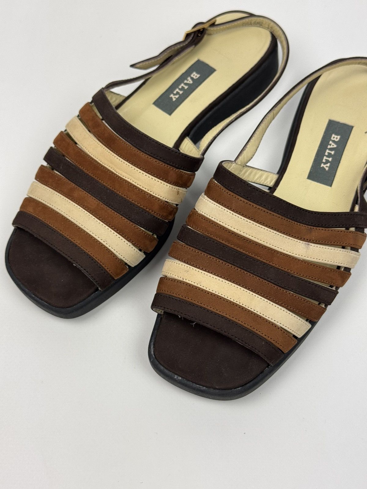 Bally Vintage Bally Charme Summer Women’s Sandals Size US 9 / IT 39 - 6 Thumbnail