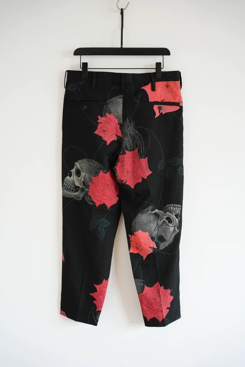 Yohji Yamamoto Yohji Yamamoto size 3 18ss Rose Skull Pants 2502-Nextarrow Size US 30 / EU 46 - 2 Thumbnail