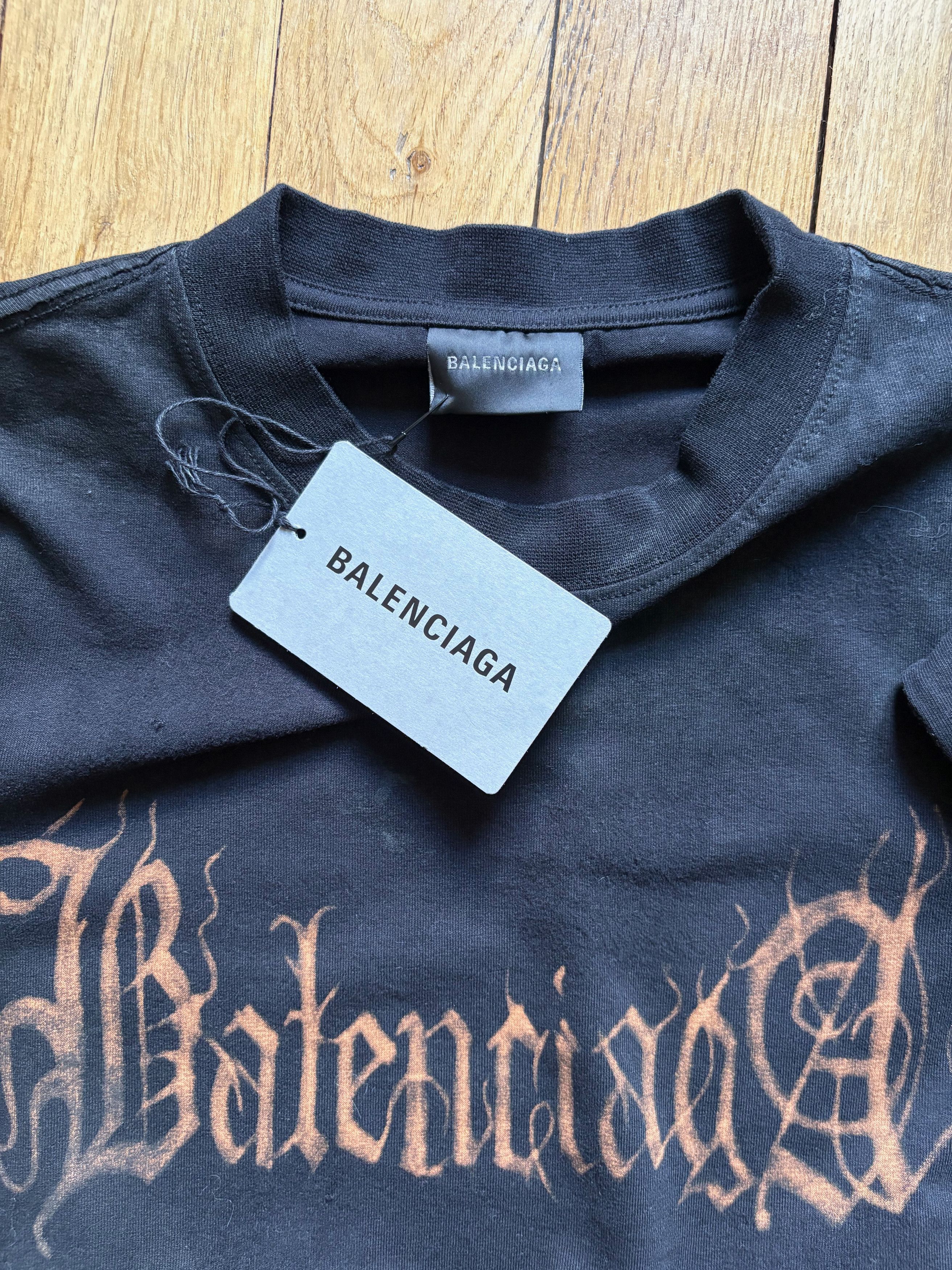 Balenciaga Balenciaga Heavy Metal long sleeve tshirt Size S / US 4 / IT 40 - 4 Thumbnail