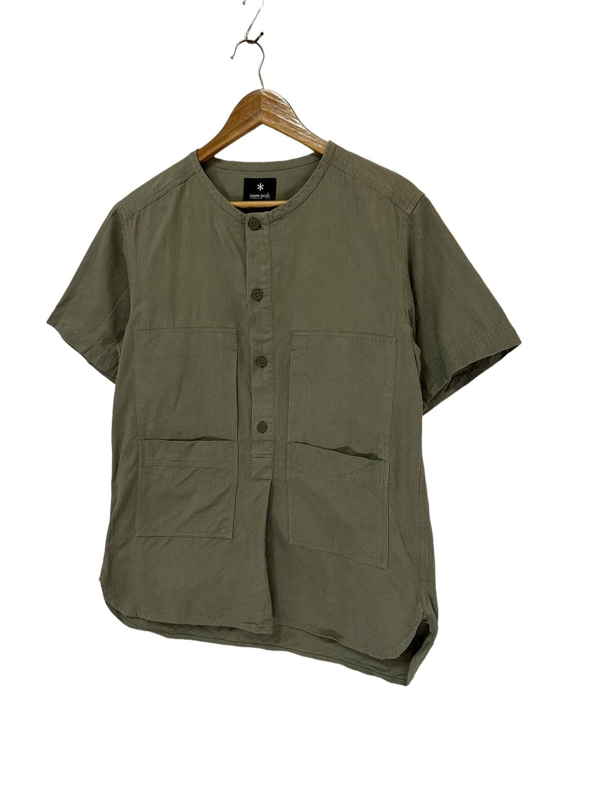 Snow Peak snow peak short sleeves utility shirts Size US M / EU 48-50 / 2 - 2 Thumbnail