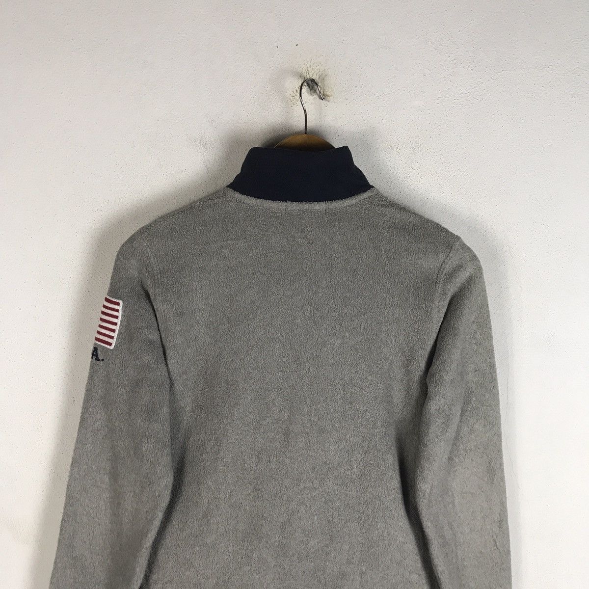 Polo Ralph Lauren × RRL Ralph Lauren × Ralph Lauren 🔥Rare🔥Polo Ralph Lauren Big Logo Fleece Half Zip Sweatshirt Size US S / EU 44-46 / 1 - 7 Thumbnail