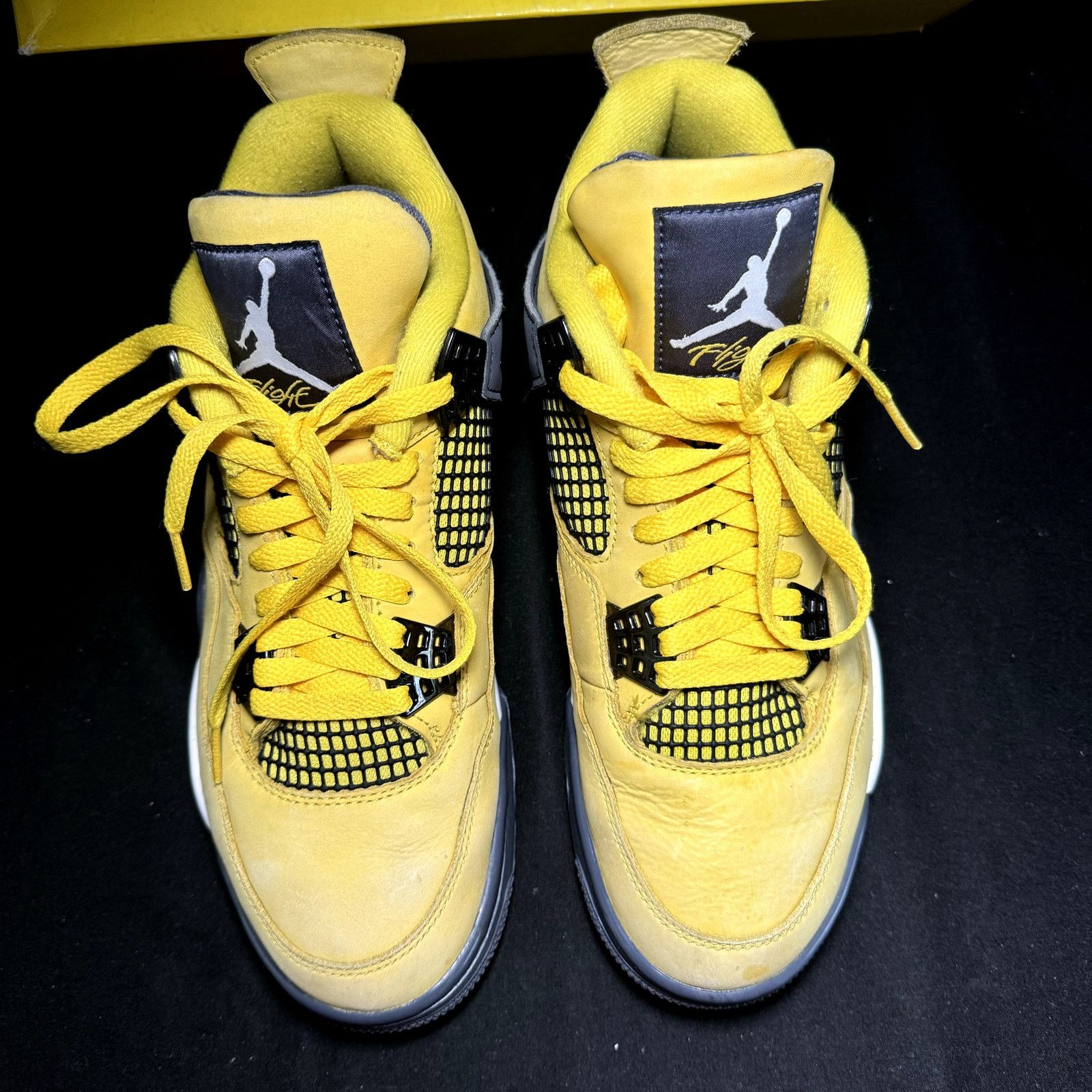 Jordan Brand × Nike Size 9 - Nike Air Jordan 4 Retro Lightning 2021 Men's Shoes Size US 9 / EU 42 - 4 Thumbnail