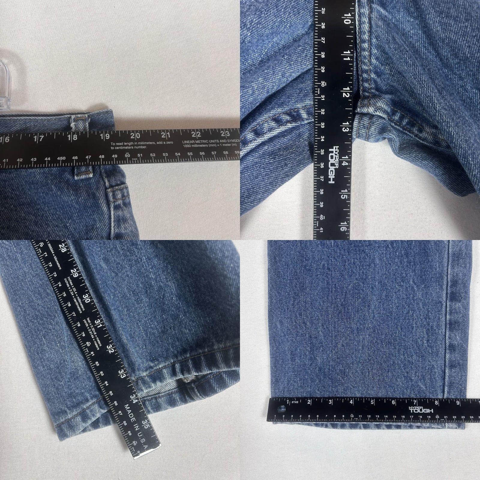 Eddie Bauer Eddie Bauer Jeans Classic Fit Mens 40x34 Blue Premium Denim High Rise 5-Pocket Design Size US 40 / EU 56 - 8 Thumbnail