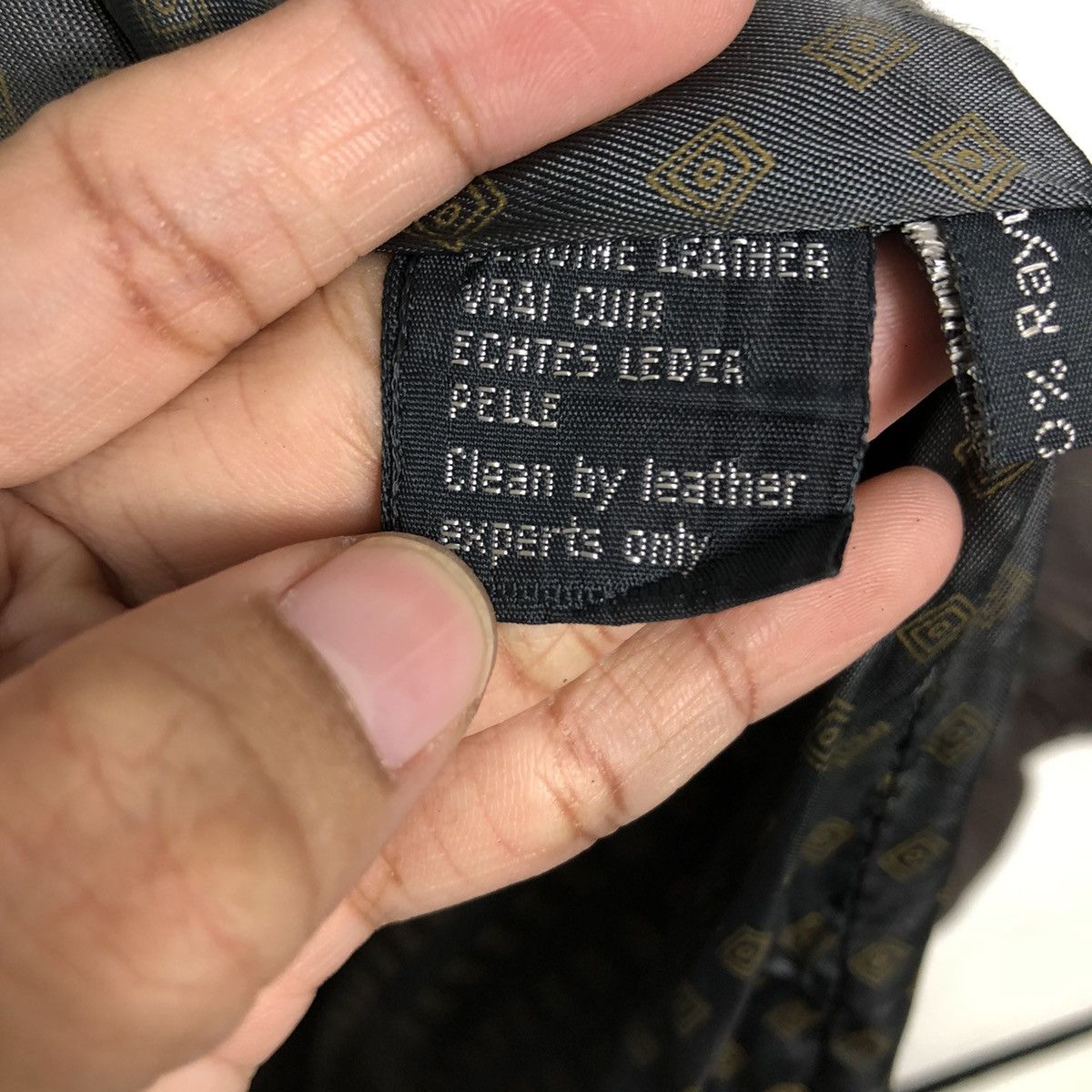 Japanese Brand 📌Vintage Leather Jacket Delta Double Breast Size US M / EU 48-50 / 2 - 20 Thumbnail