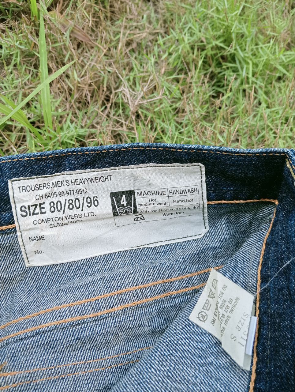 Japanese Brand JAPANESE STUDIO ECRU 6 POCKET BUSHPANTS JEANS Size US 33 - 5 Thumbnail