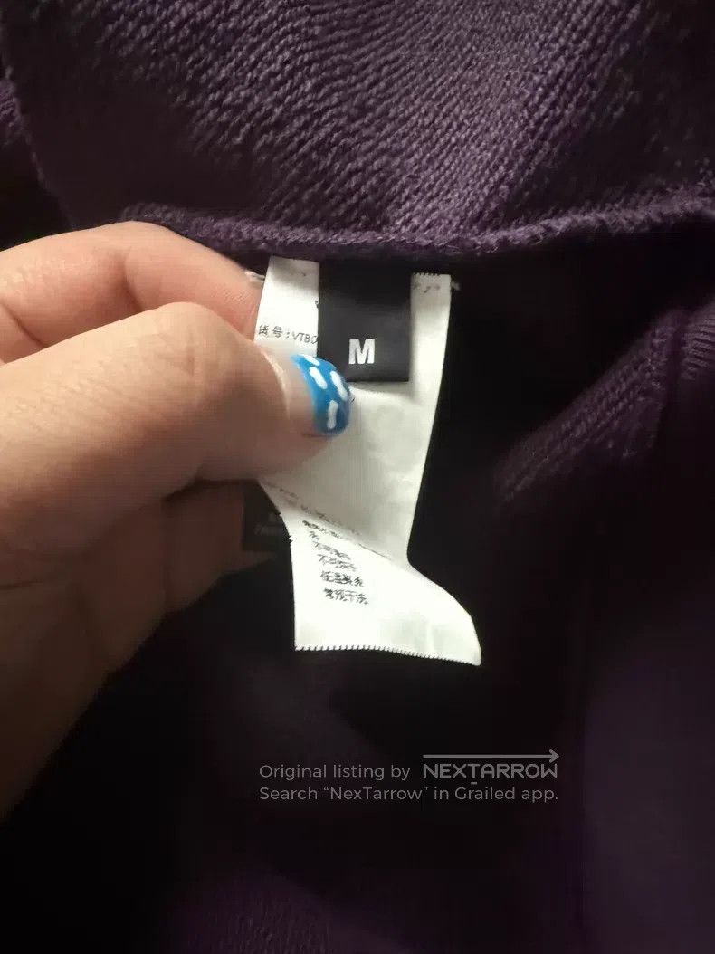 Vetements VETEMENTS Embroidered Purple Sanskrit Jacket Size US M / EU 48-50 / 2 - 6 Thumbnail