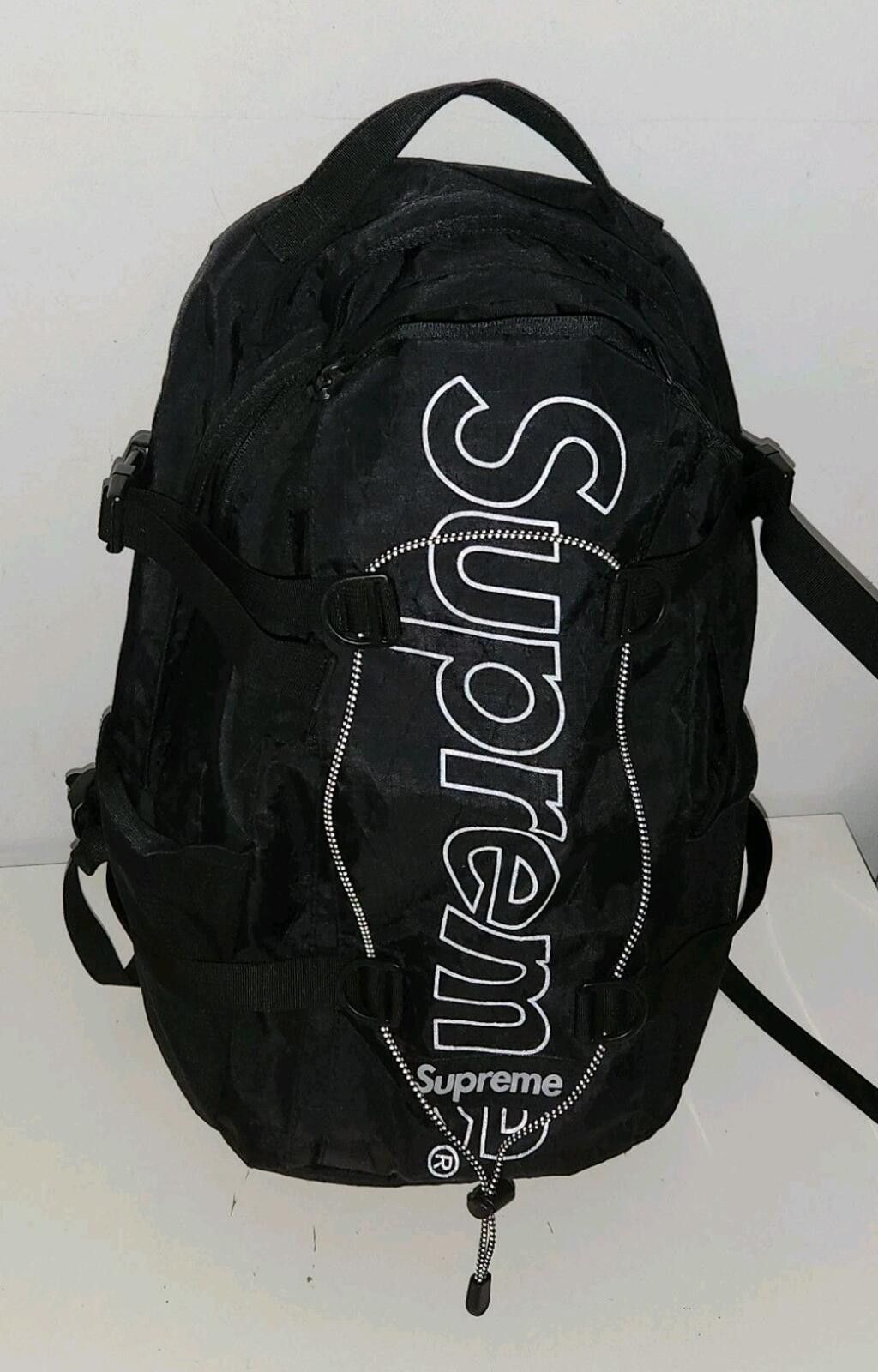 Supreme Supreme FW18 Black Backpack | Grailed
