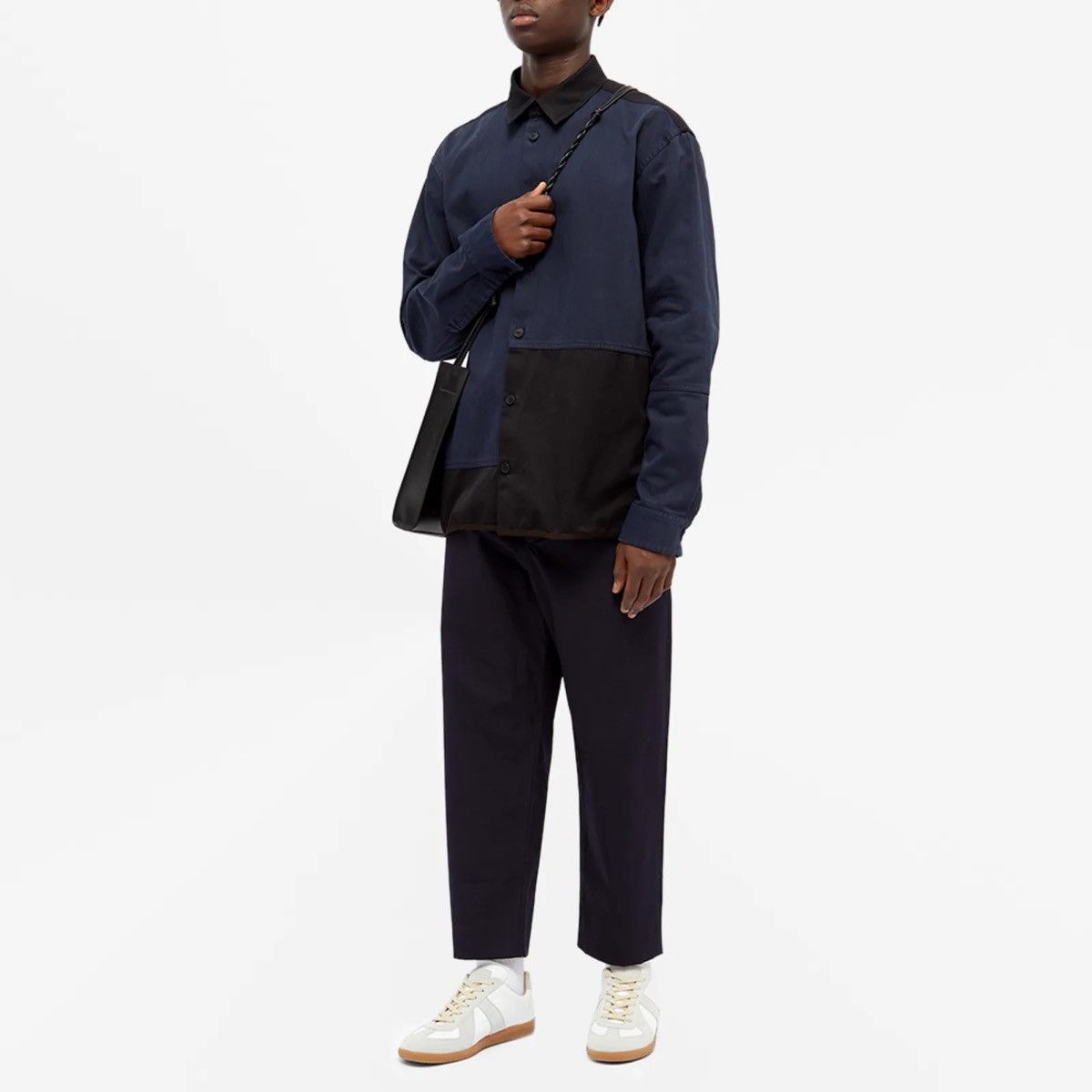 OAMC Cascade Navy Heavy Cotton Shirt Size US M / EU 48-50 / 2 - 6 Thumbnail
