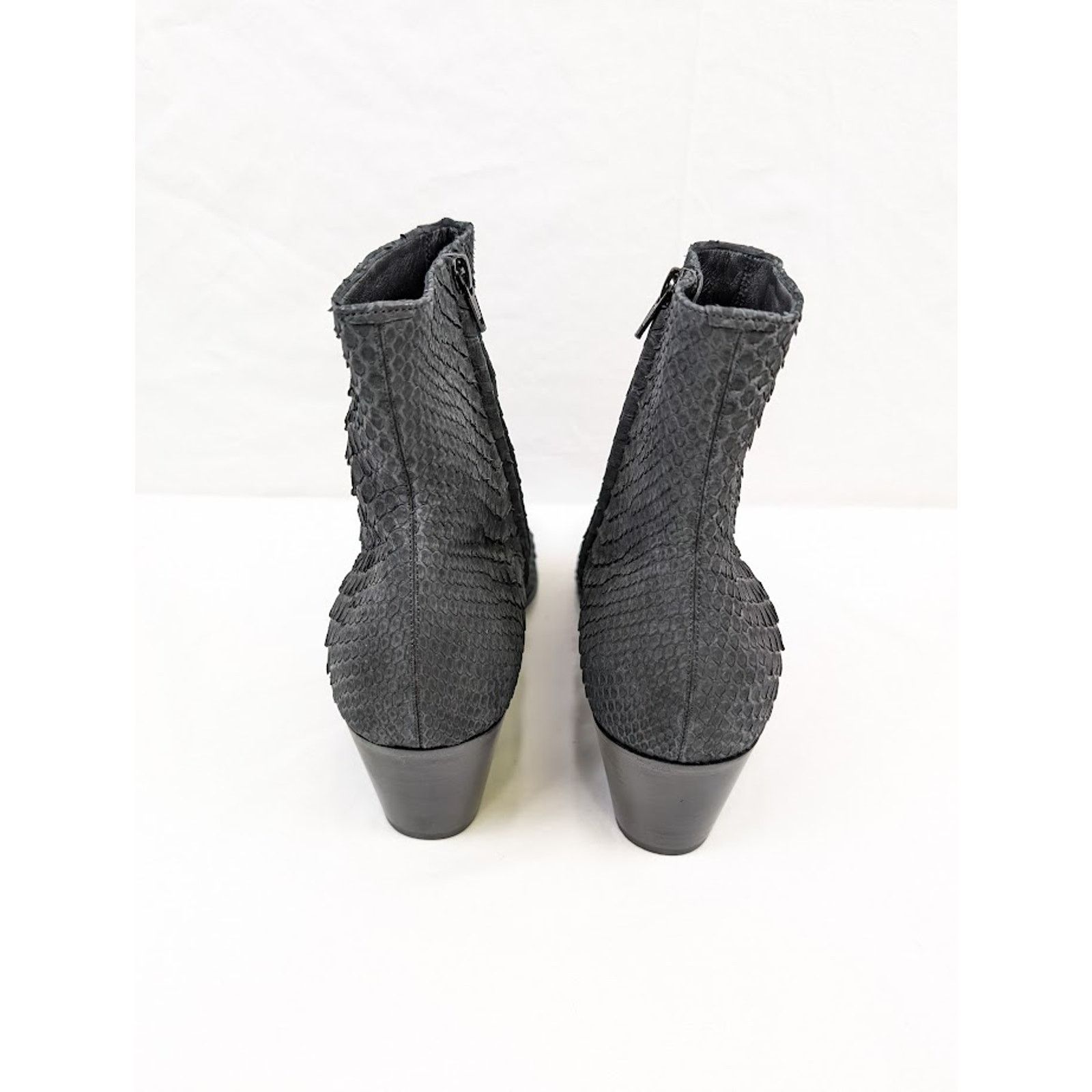 Saint Laurent Paris o1rshd1 Vassili 60 Pitone / Python Boots in Nero Size US 9 / EU 42 - 18 Thumbnail