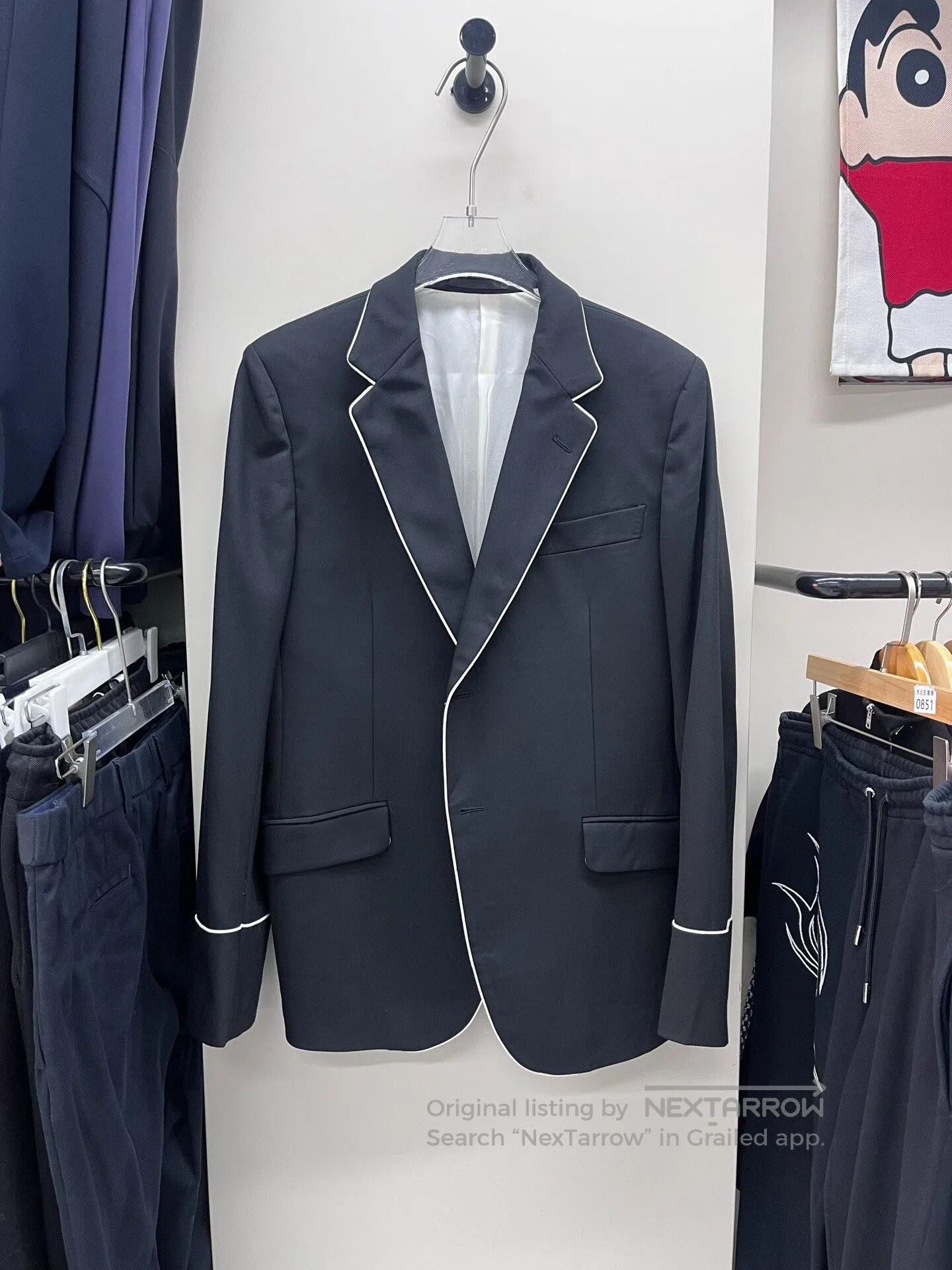 Gucci Gucci Wool Suit Jacket. Size US L / EU 52-54 / 3 - 3 Thumbnail