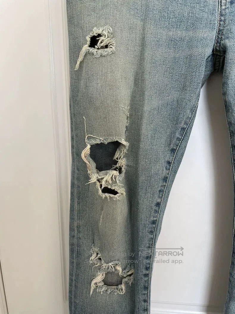 Other Saint Laurent Distressed Denim Jeans. Size US 31 - 2 Thumbnail