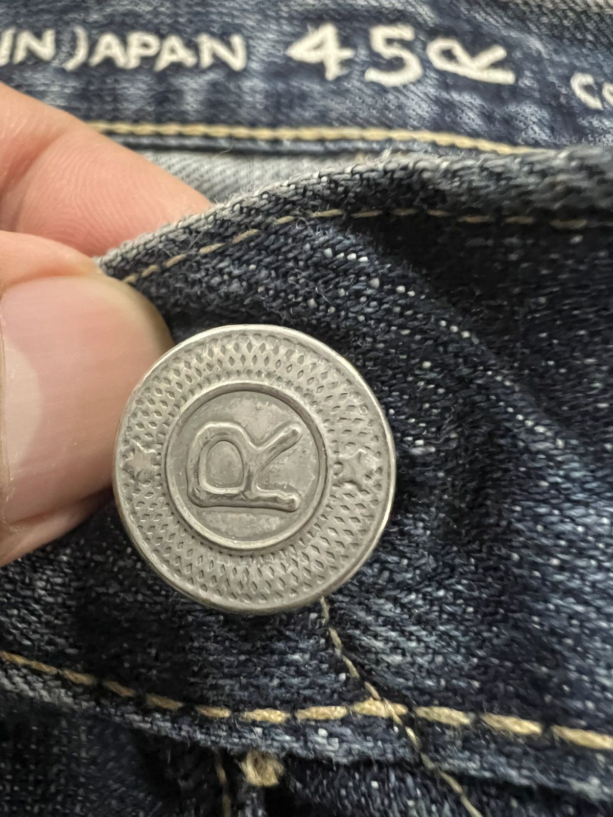 45rpm Vintage 45RPM Selvedge Denim Jeans Size US 30 / EU 46 - 9 Thumbnail