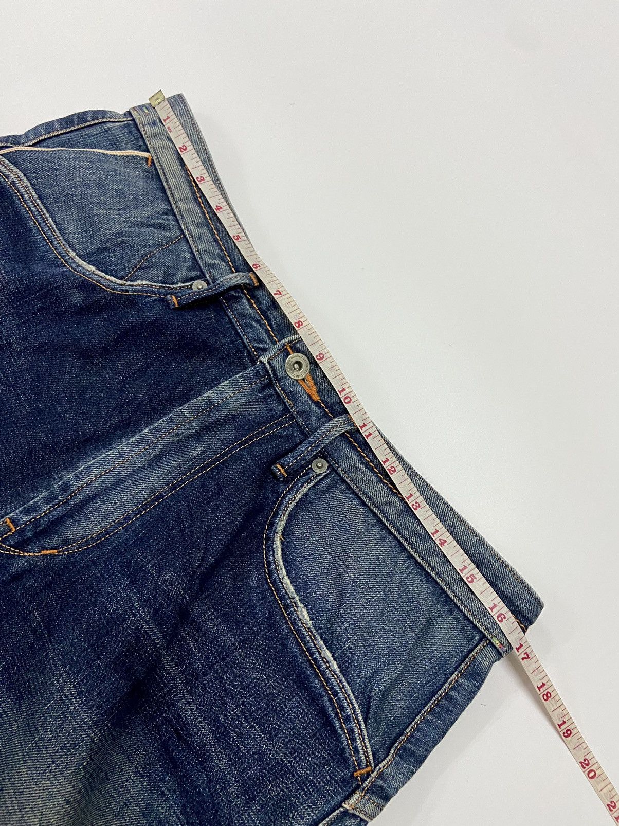 Japanese Brand × Nonnative NONNATIVE SELVEDGE DISTRESSED JEANS Size US 33 - 5 Thumbnail