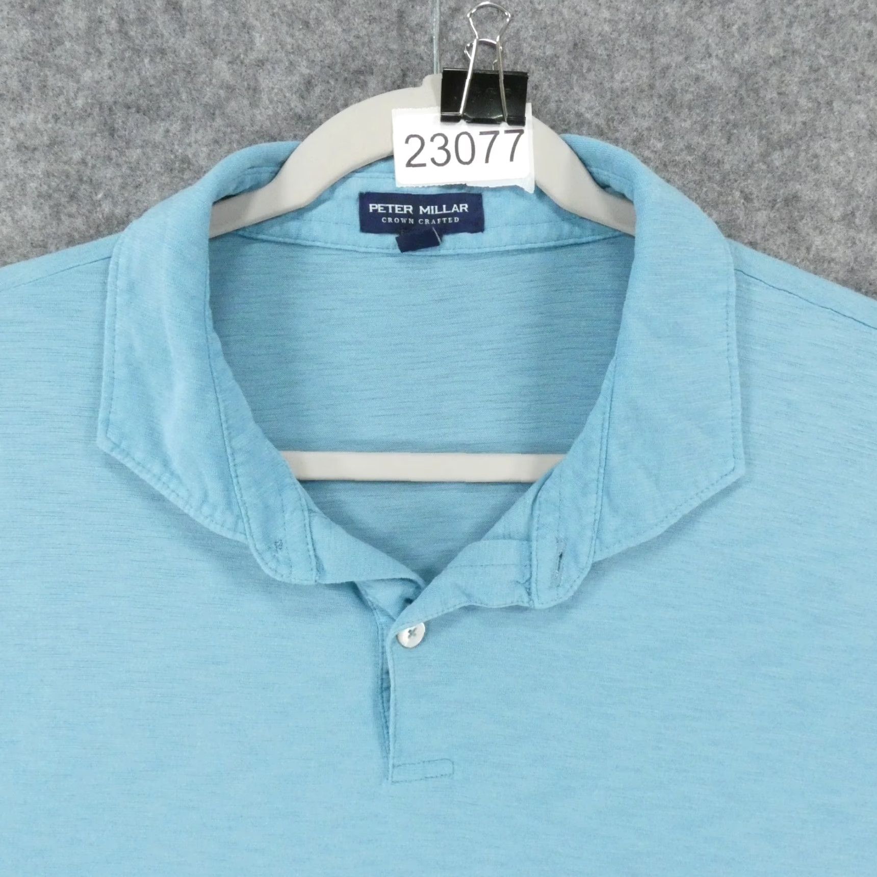 Peter Millar Peter Millar Golf Shirt Men Polo Short Sleeve Crown Crafted Blue XL Size Type Regular Size US XL / EU 56 / 4 - 2 Thumbnail